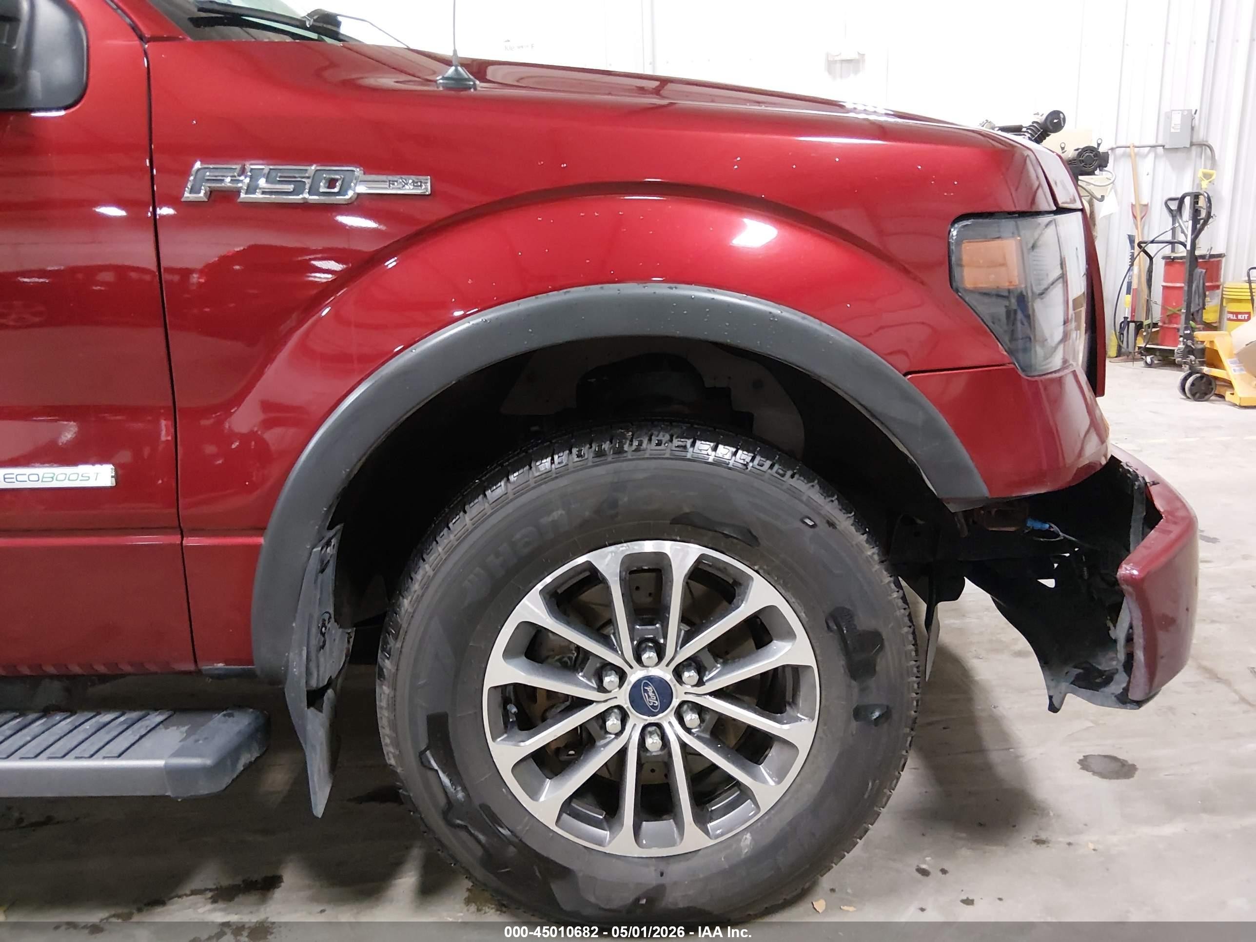 2014 Ford F-150 Fx4 Red vin: 1FTFX1ET1EKE47429