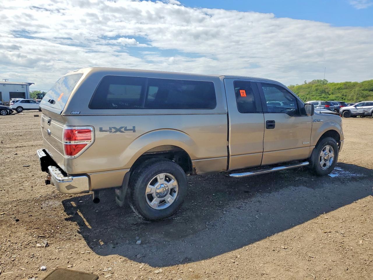 2011 Ford F150 Super Cab Tan vin: 1FTFX1ET2BFB76286