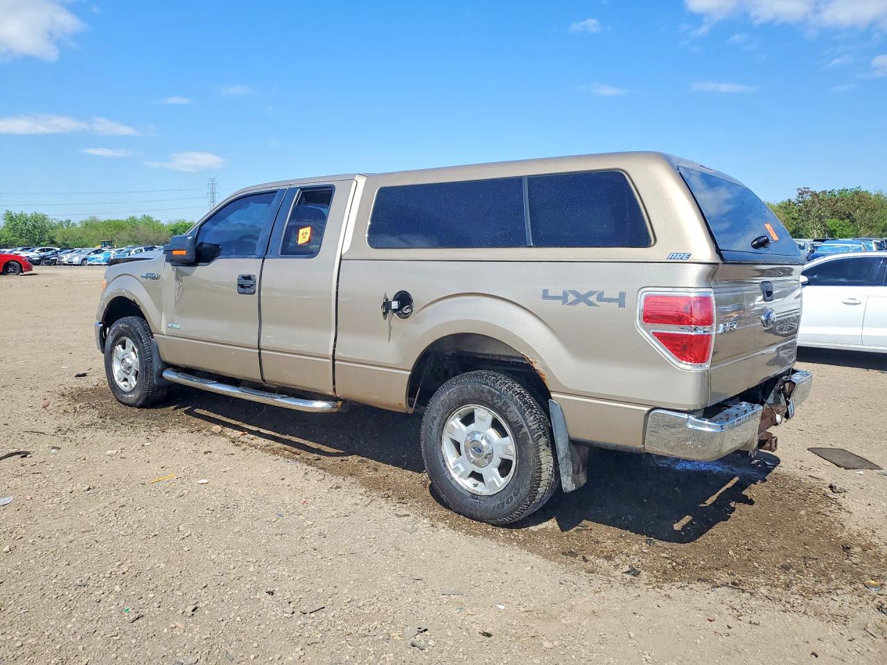 2011 Ford F150 Super Cab Tan vin: 1FTFX1ET2BFB76286
