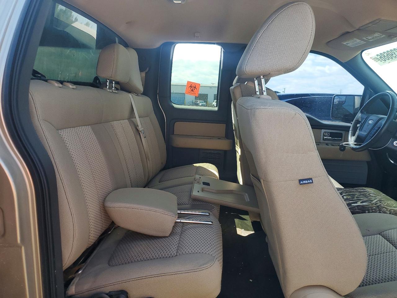 2011 Ford F150 Super Cab Tan vin: 1FTFX1ET2BFB76286