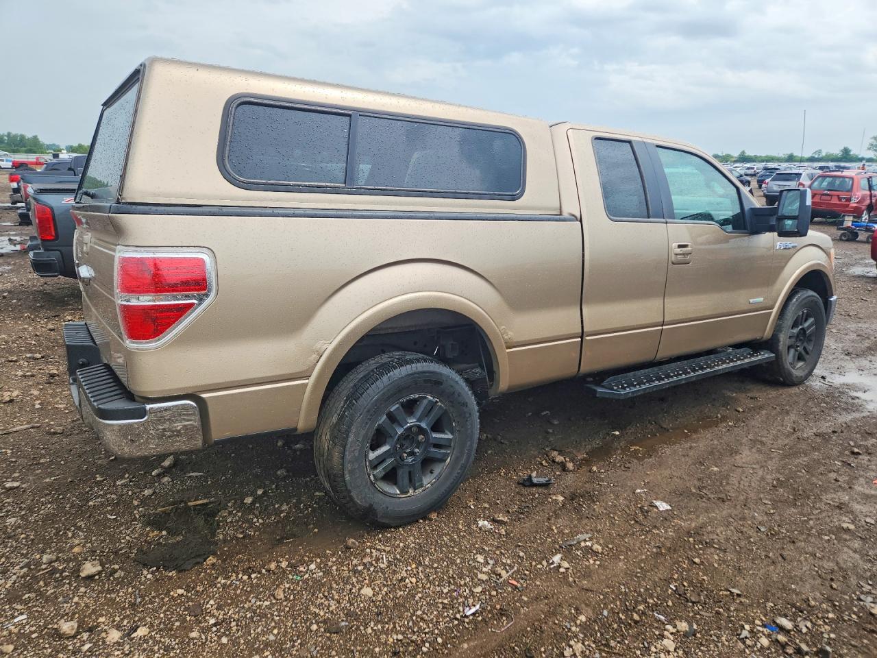 2011 Ford F150 Super Cab Tan vin: 1FTFX1ET2BKD62093