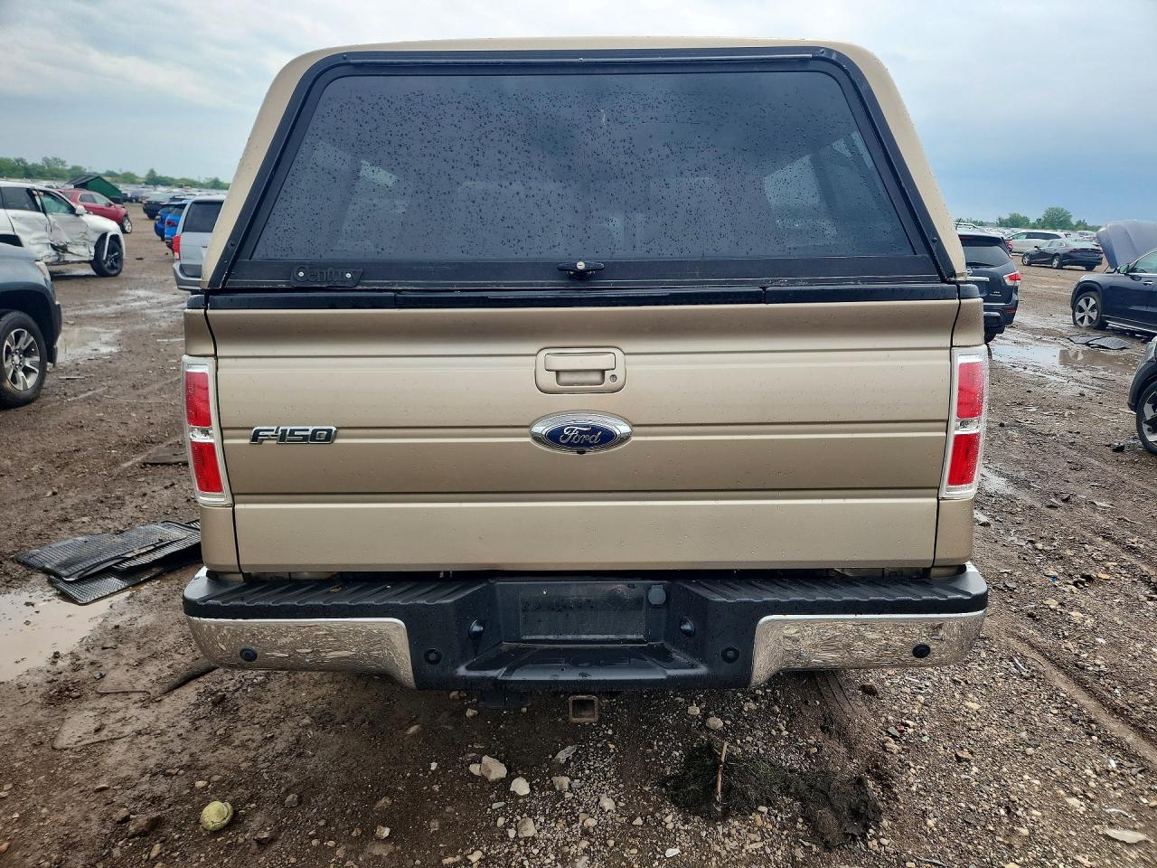 2011 Ford F150 Super Cab Tan vin: 1FTFX1ET2BKD62093