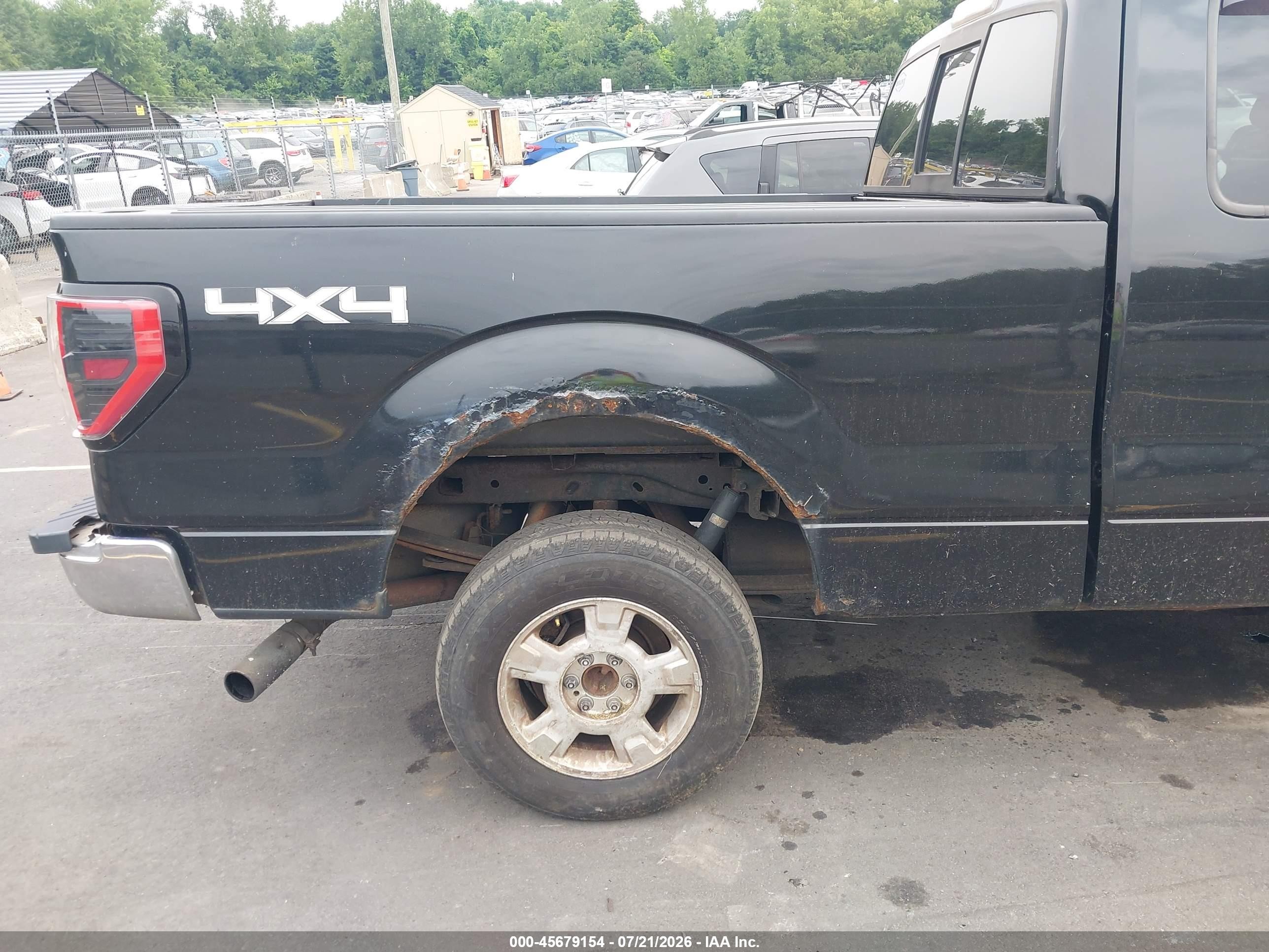 2012 Ford F-150 Xlt Black vin: 1FTFX1ET2CFA54836