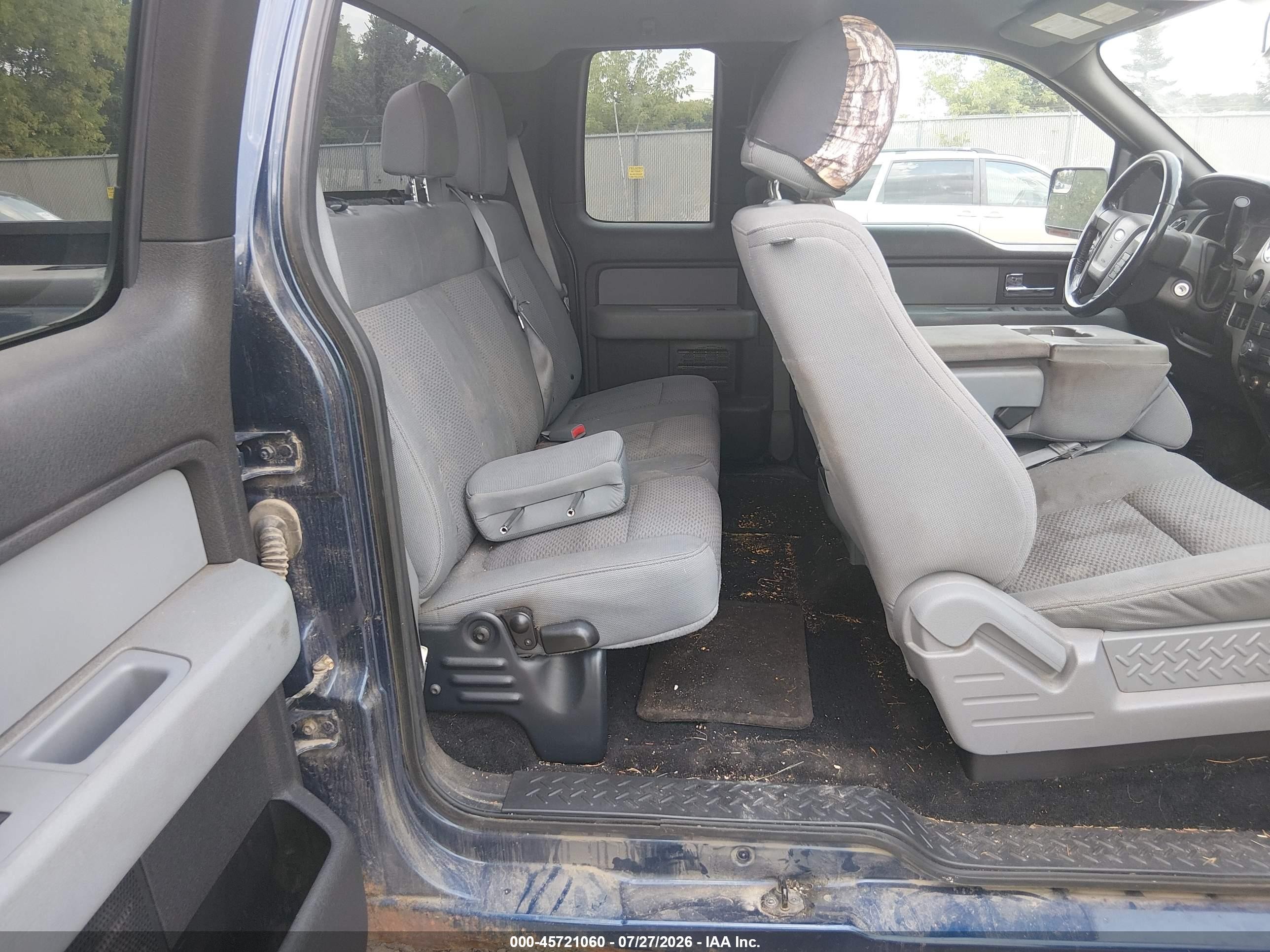 2012 Ford F-150 Xlt Blue vin: 1FTFX1ET2CFA87612