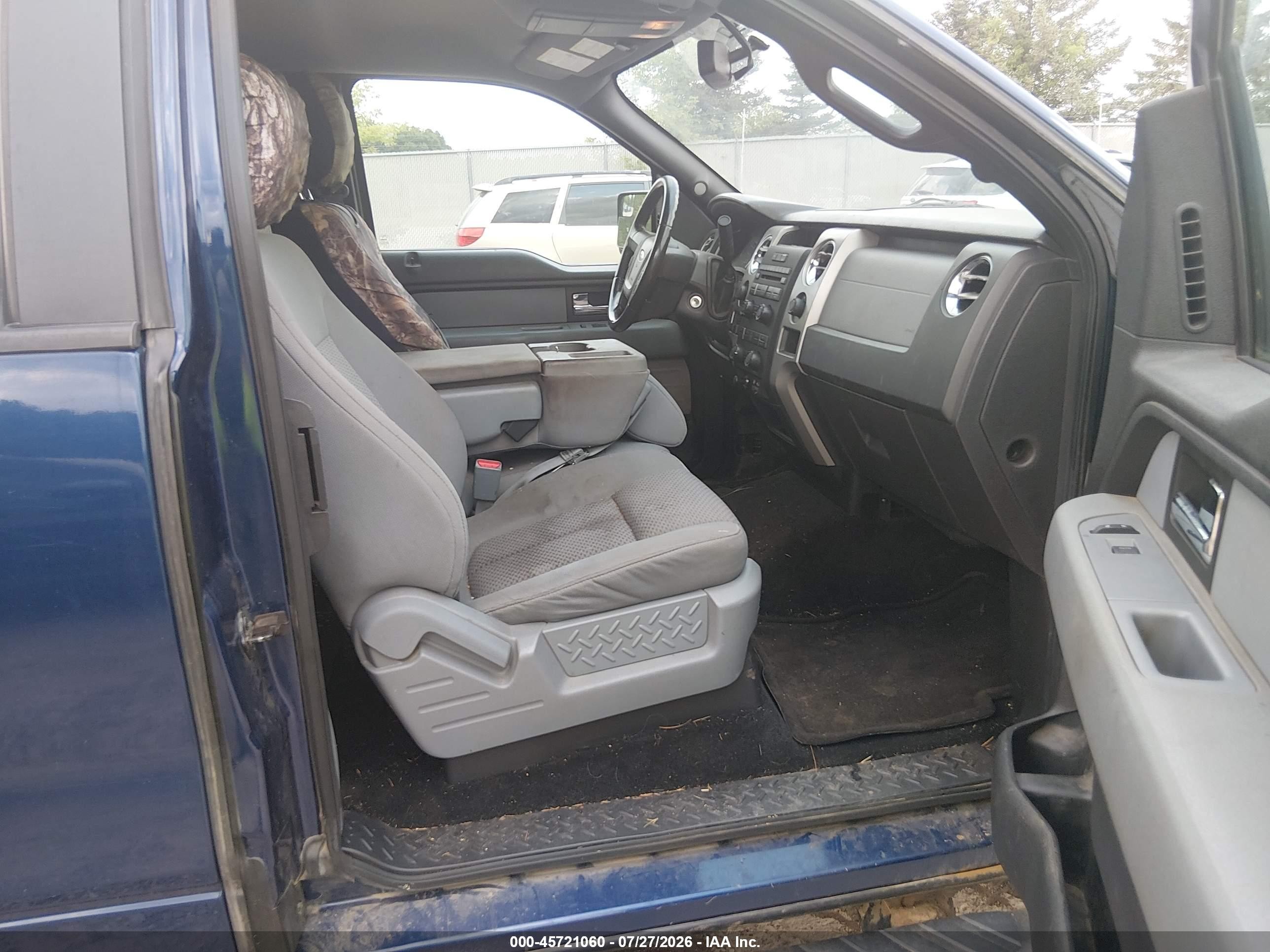 2012 Ford F-150 Xlt Blue vin: 1FTFX1ET2CFA87612