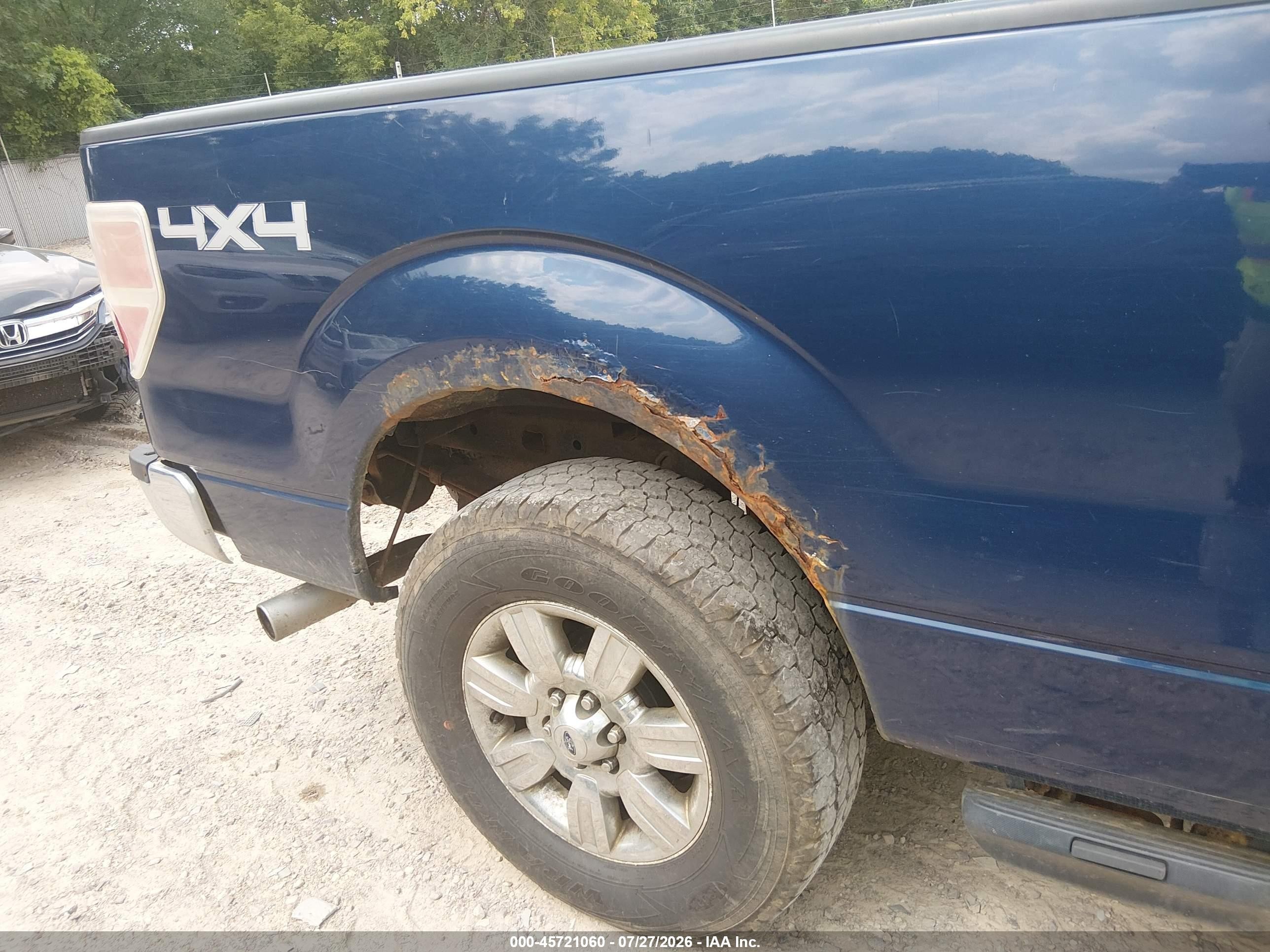 2012 Ford F-150 Xlt Blue vin: 1FTFX1ET2CFA87612