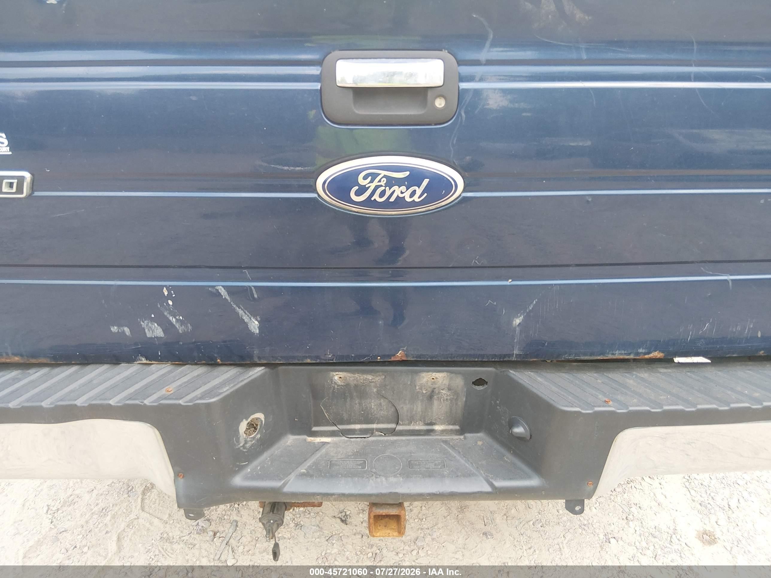2012 Ford F-150 Xlt Blue vin: 1FTFX1ET2CFA87612