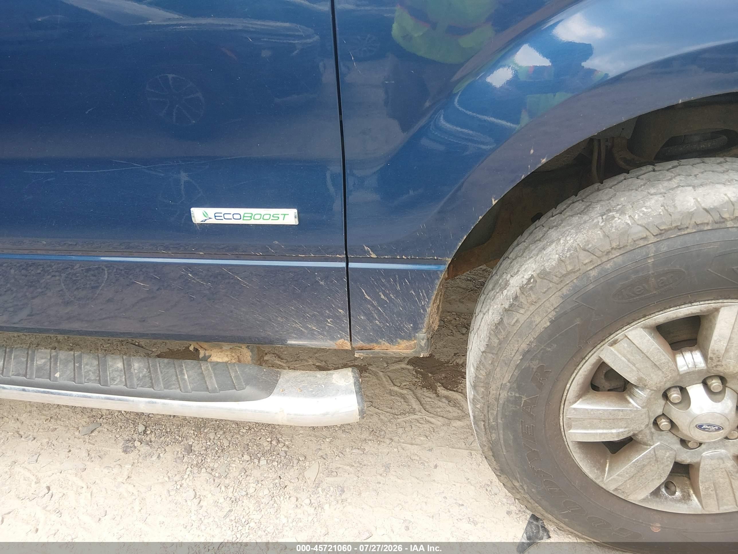 2012 Ford F-150 Xlt Blue vin: 1FTFX1ET2CFA87612