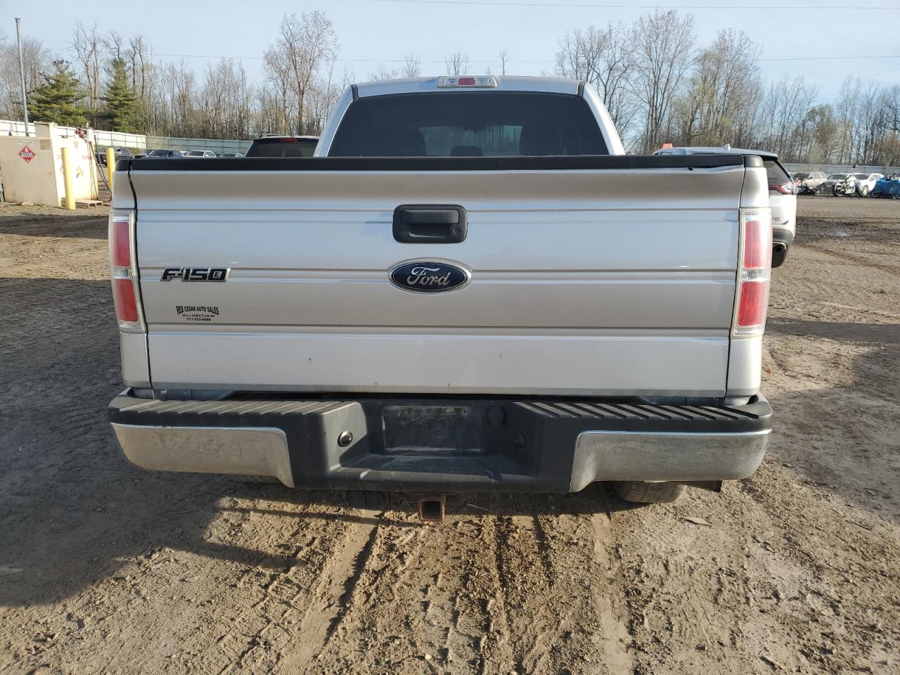 2013 Ford F150 Super Cab White vin: 1FTFX1ET2DFA07274