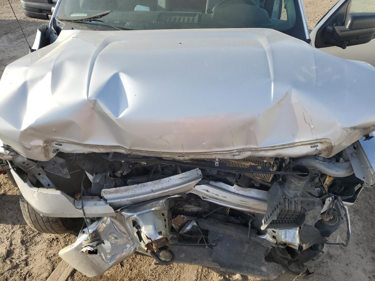2013 Ford F150 Super Cab White vin: 1FTFX1ET2DFA07274