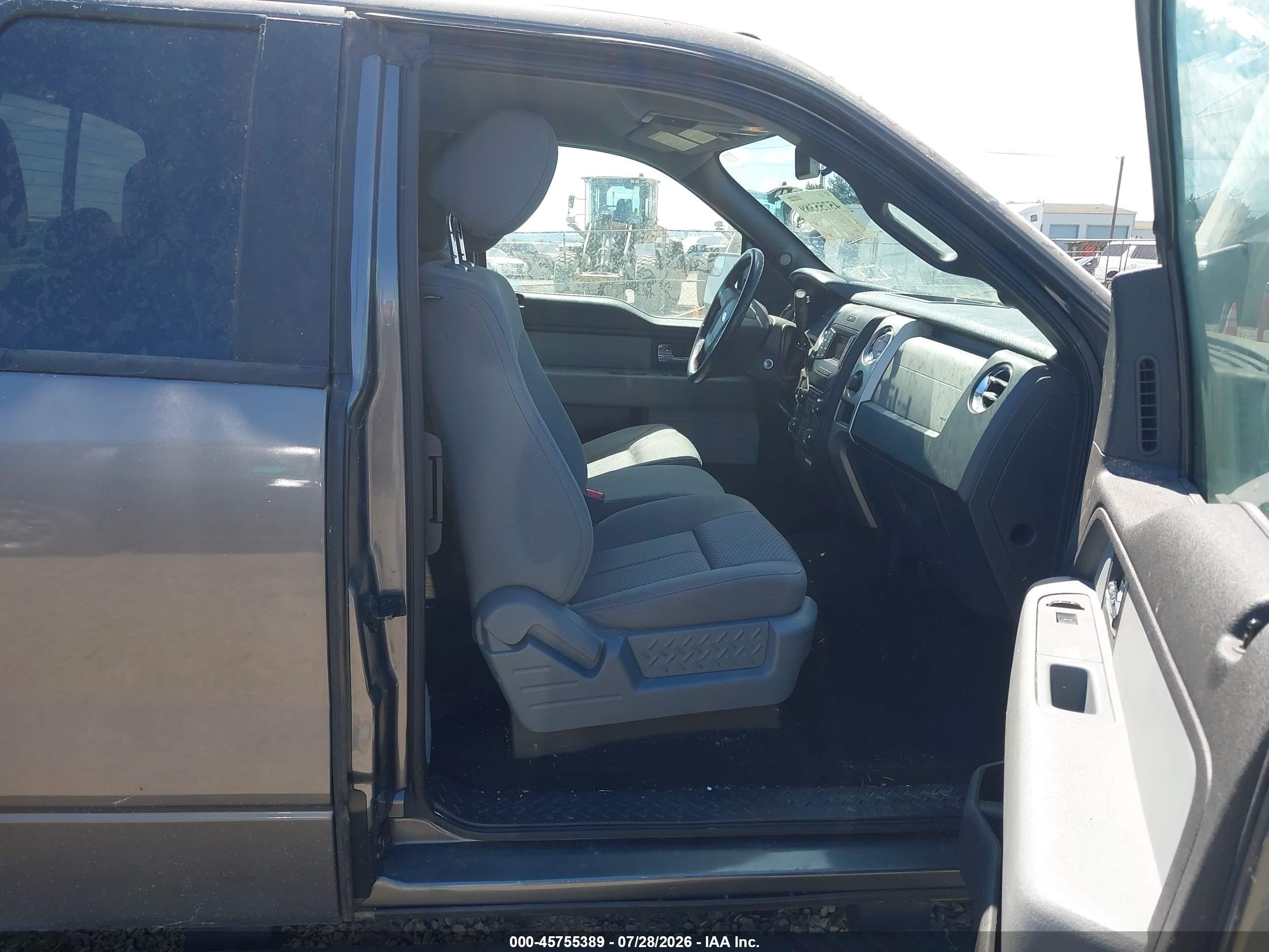 2013 Ford F-150 Xlt Gray vin: 1FTFX1ET2DFA36192
