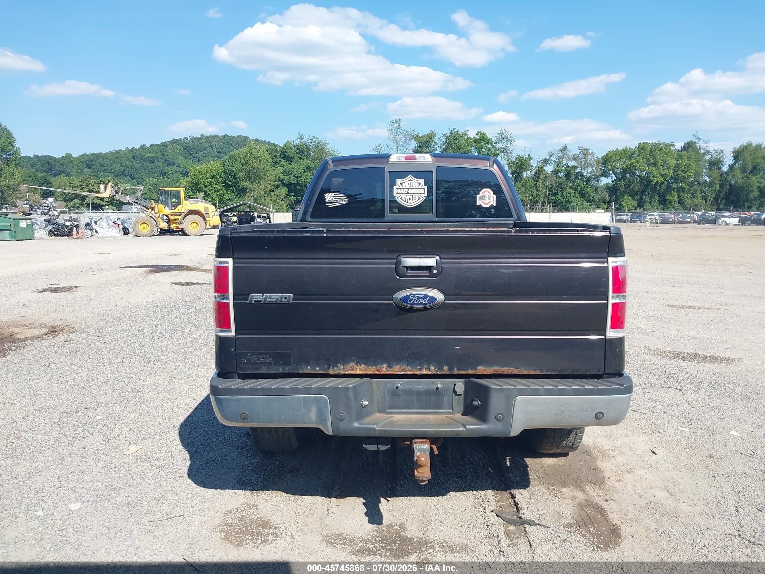2013 Ford F-150 Lariat Black vin: 1FTFX1ET2DFB12218