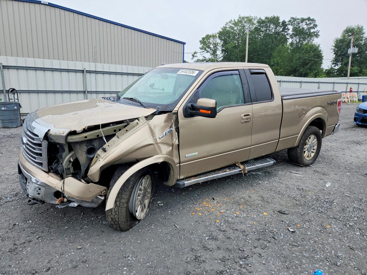 2013 Ford F150 Super Cab Tan vin: 1FTFX1ET2DFB38026