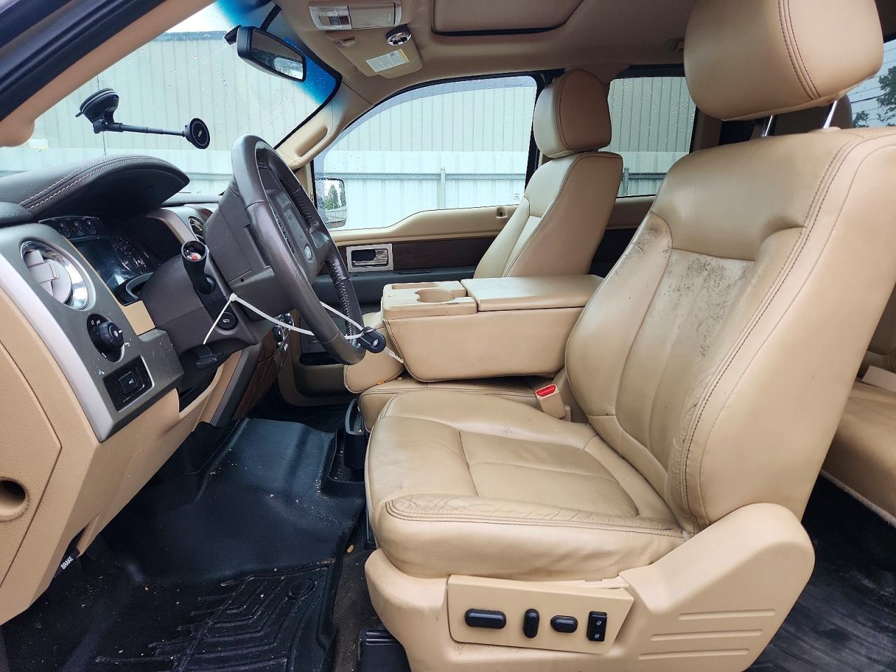 2013 Ford F150 Super Cab Tan vin: 1FTFX1ET2DFB38026