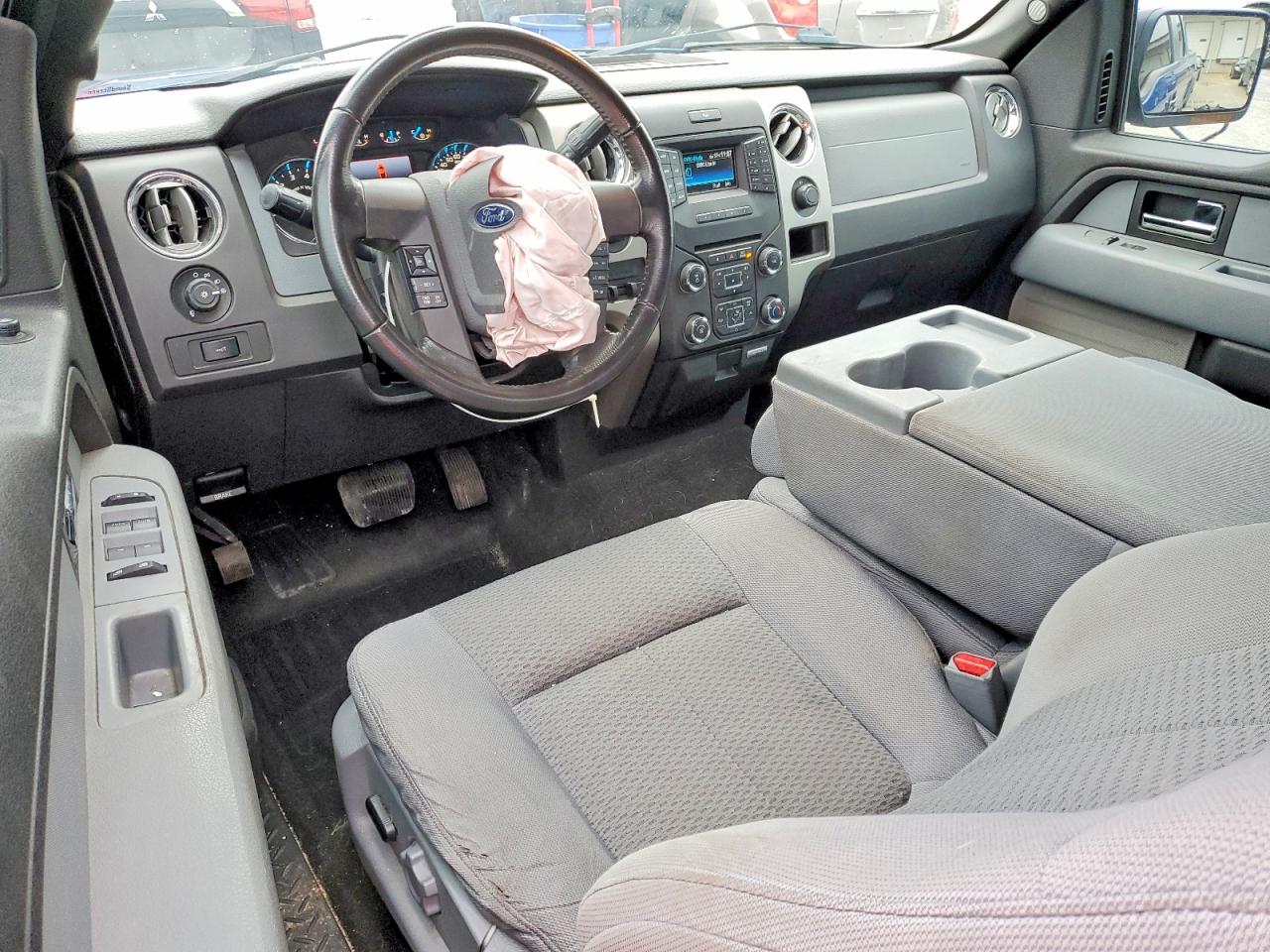 2013 Ford F150 Super Cab Blue vin: 1FTFX1ET2DFD02519