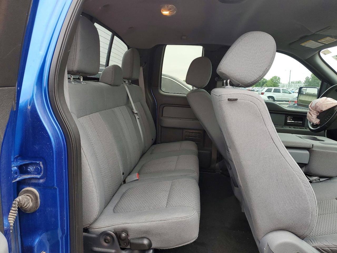 2013 Ford F150 Super Cab Blue vin: 1FTFX1ET2DFD02519