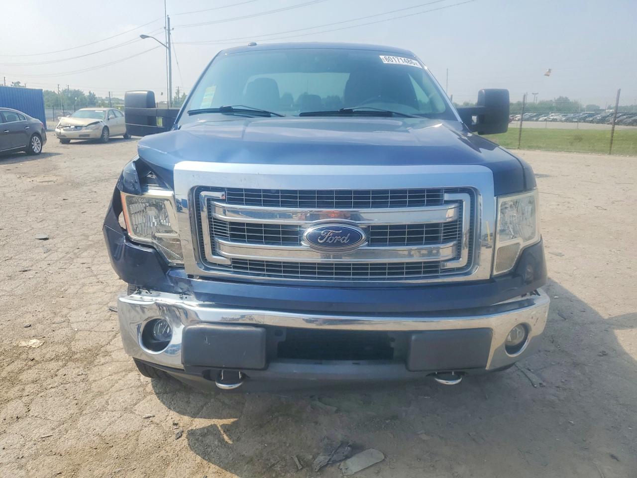 2013 Ford F150 Super Cab Blue vin: 1FTFX1ET2DFD66608