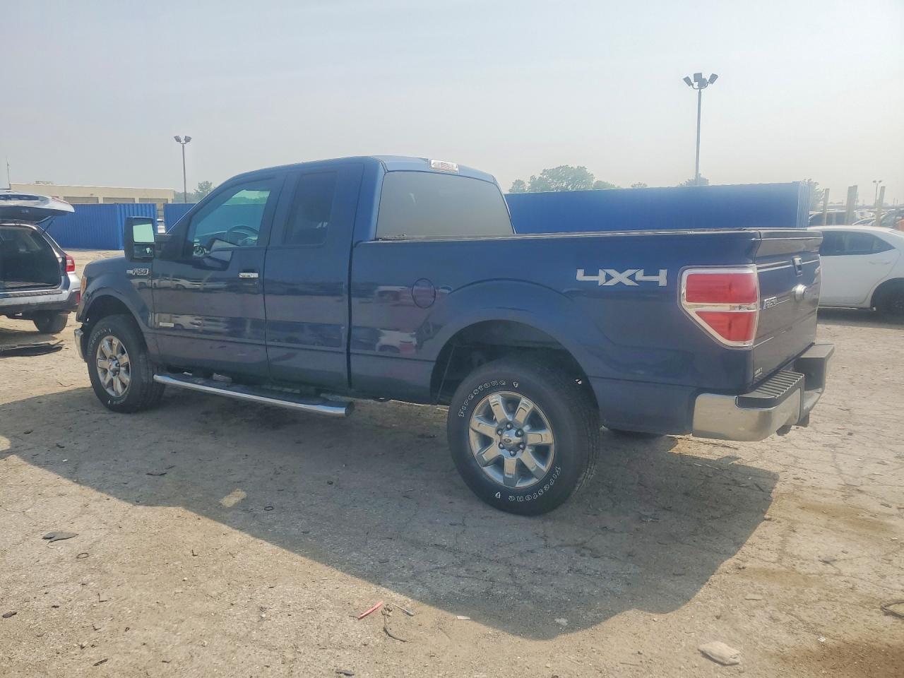 2013 Ford F150 Super Cab Blue vin: 1FTFX1ET2DFD66608