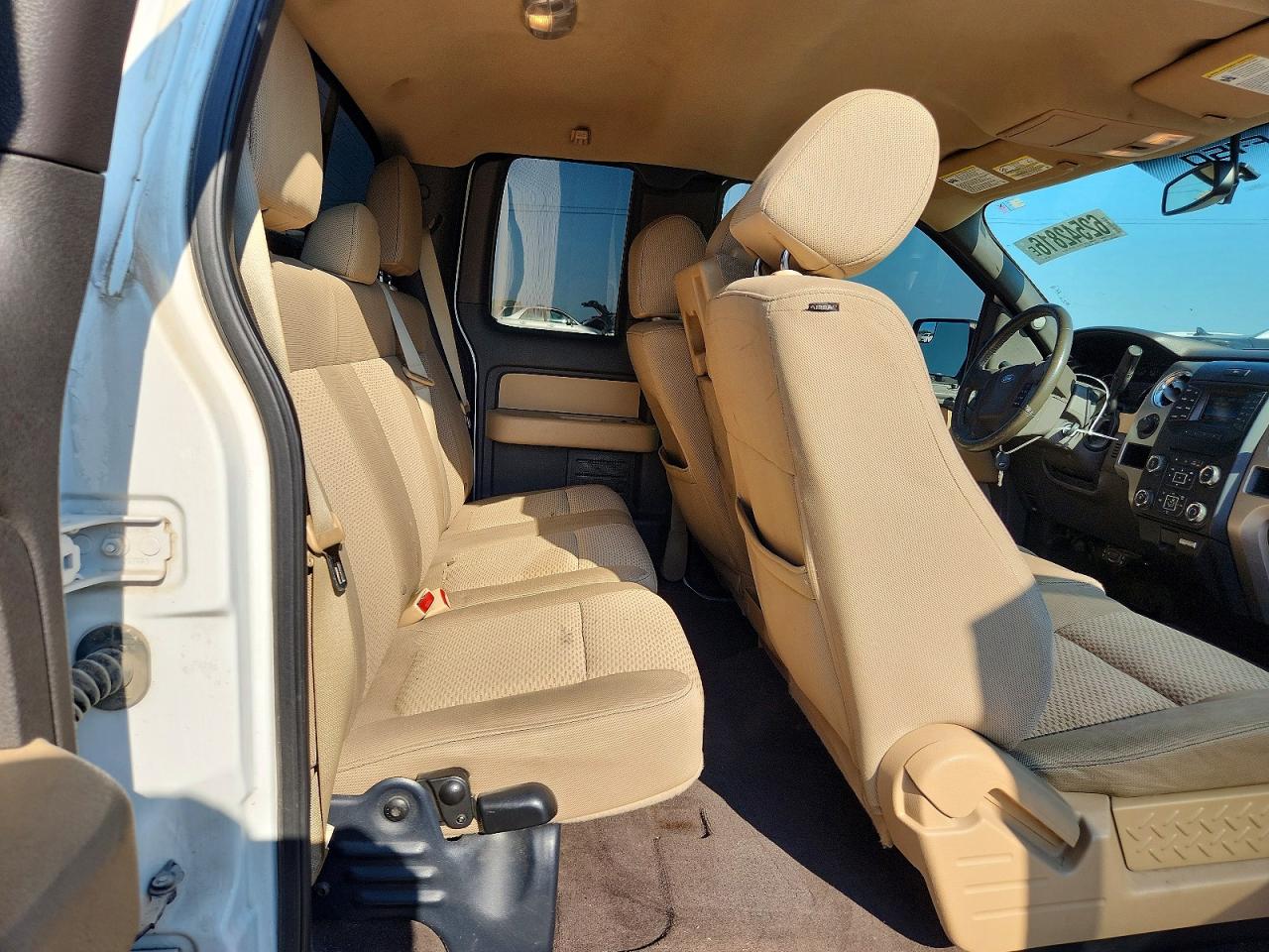 2013 Ford F150 Super Cab Белый vin: 1FTFX1ET2DKD66213