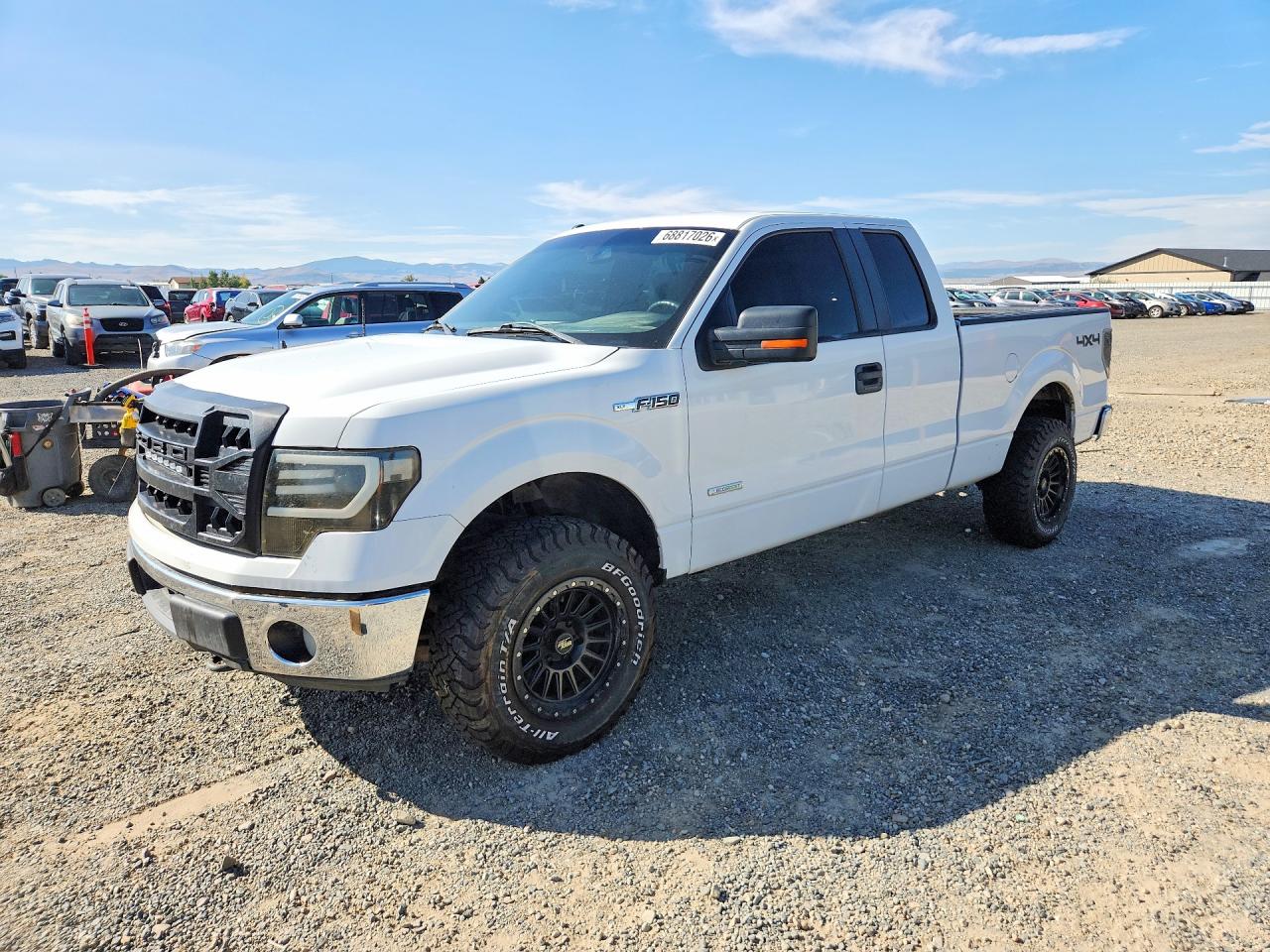 2014 Ford F150 Super Cab Белый vin: 1FTFX1ET2EFC03152