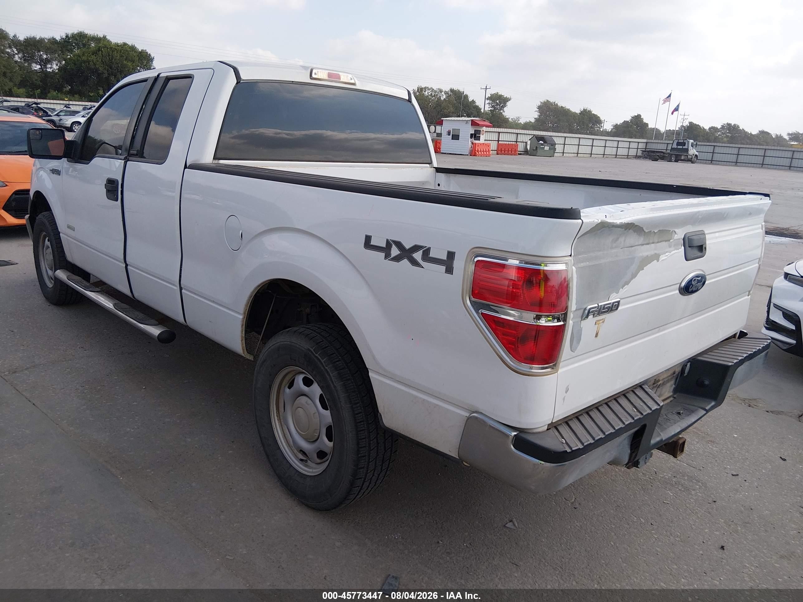 2014 Ford F-150 Xl White vin: 1FTFX1ET2EKE62778
