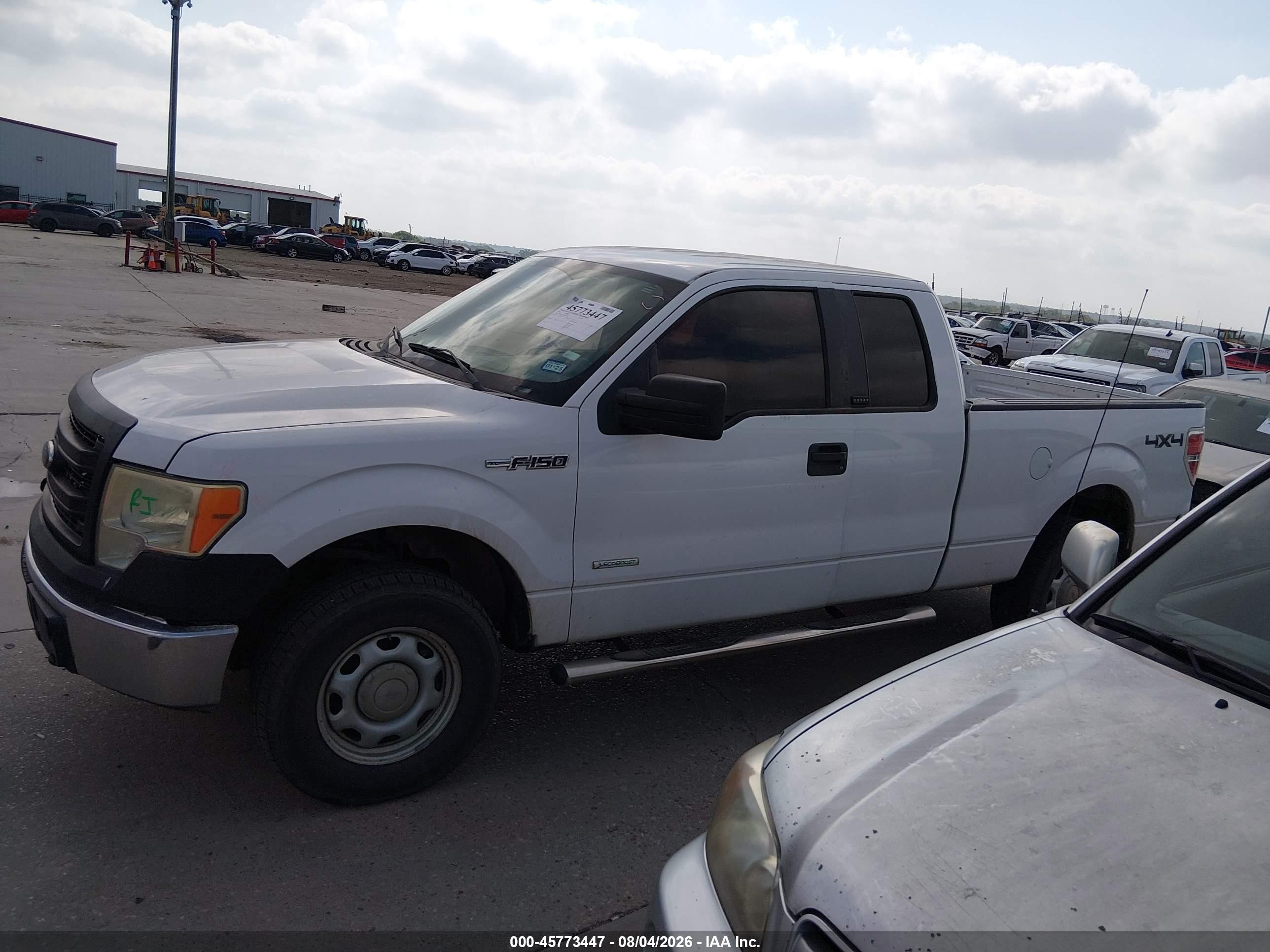2014 Ford F-150 Xl White vin: 1FTFX1ET2EKE62778