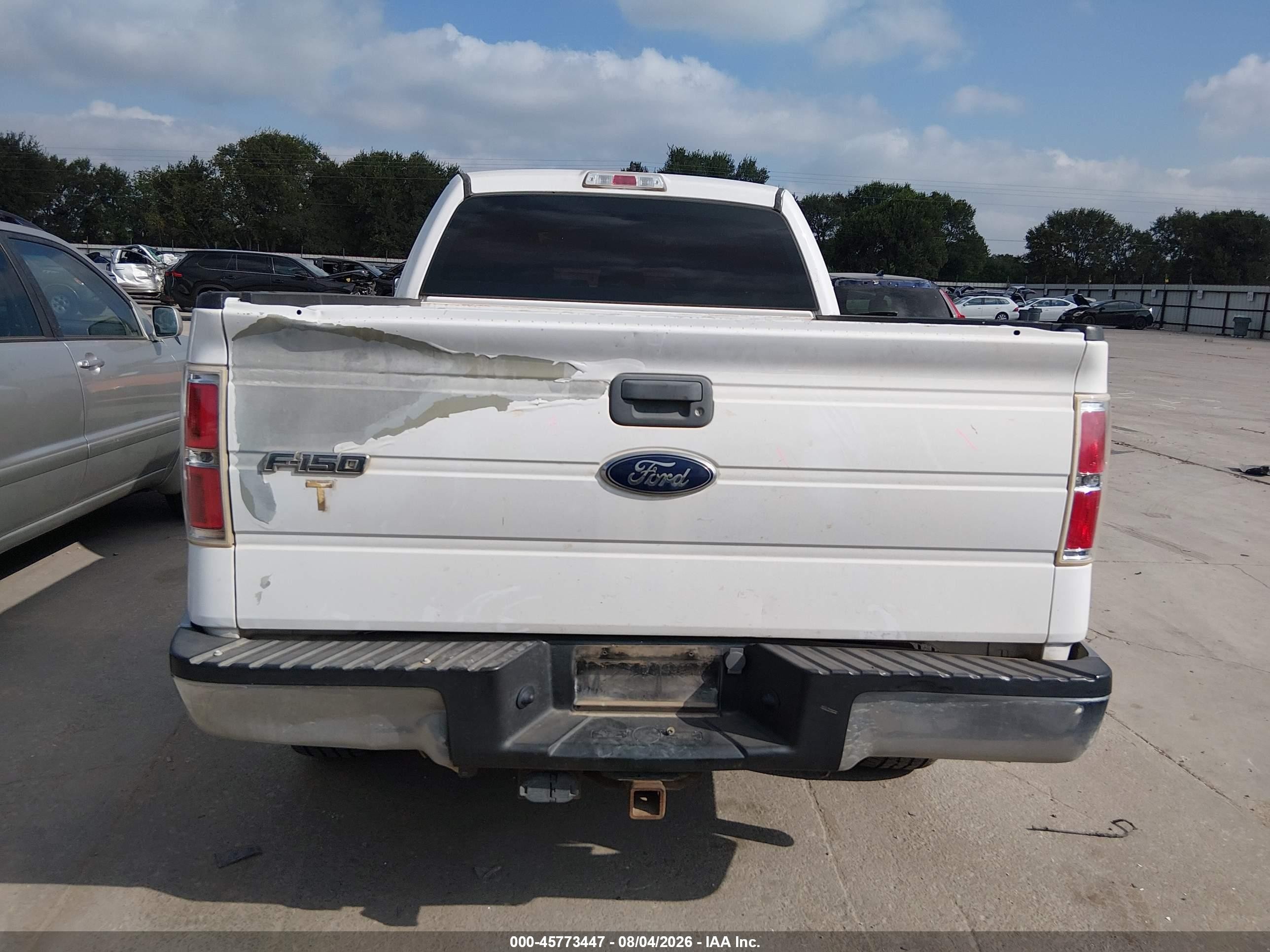 2014 Ford F-150 Xl White vin: 1FTFX1ET2EKE62778