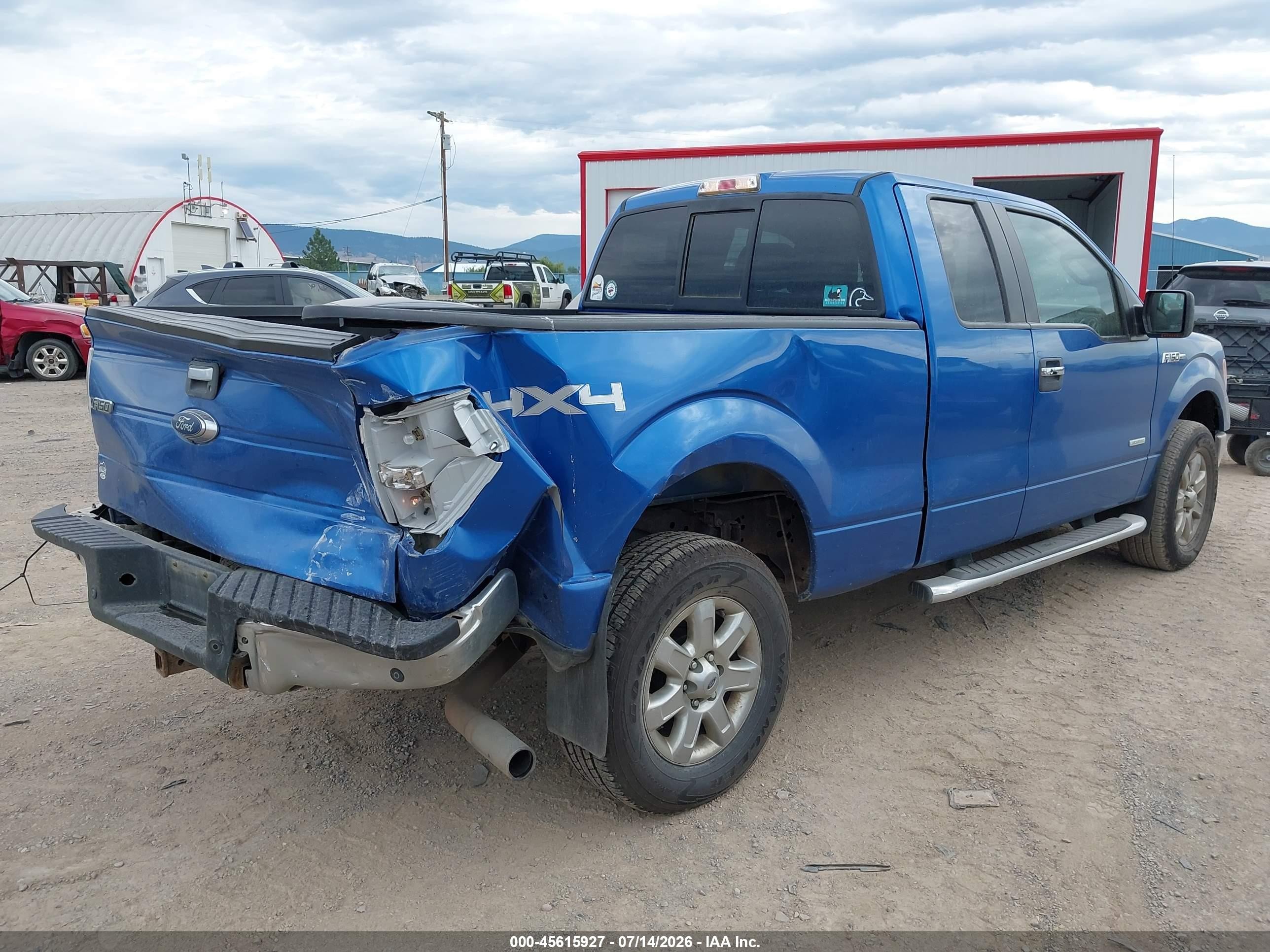 2014 Ford F-150 Fx4/lariat/xl/xlt Синий vin: 1FTFX1ET2EKG57618