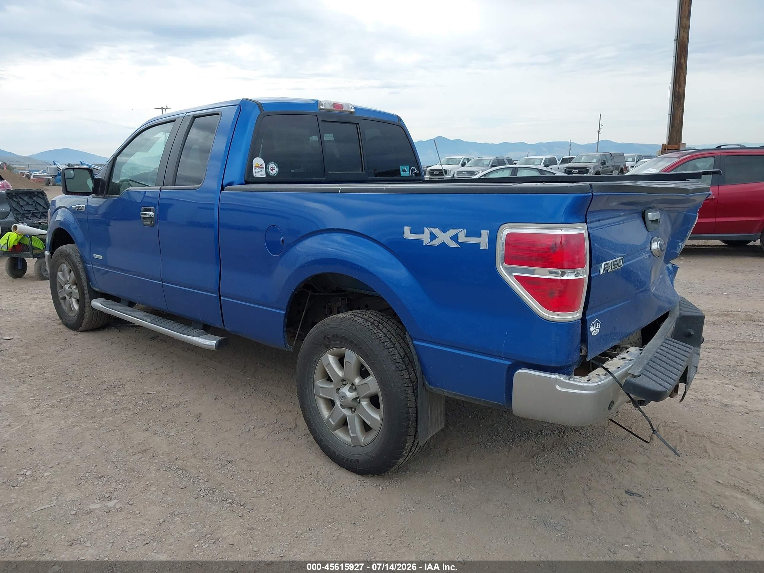 2014 Ford F-150 Fx4/lariat/xl/xlt Синий vin: 1FTFX1ET2EKG57618