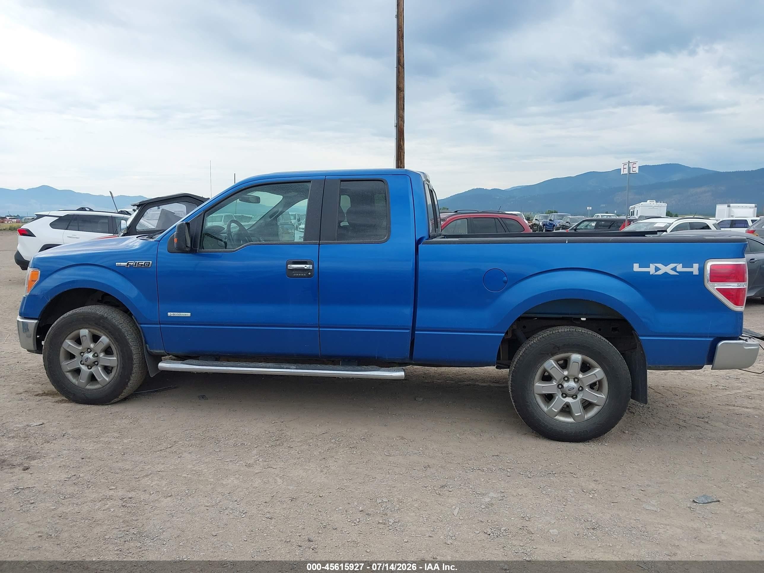 2014 Ford F-150 Fx4/lariat/xl/xlt Синий vin: 1FTFX1ET2EKG57618
