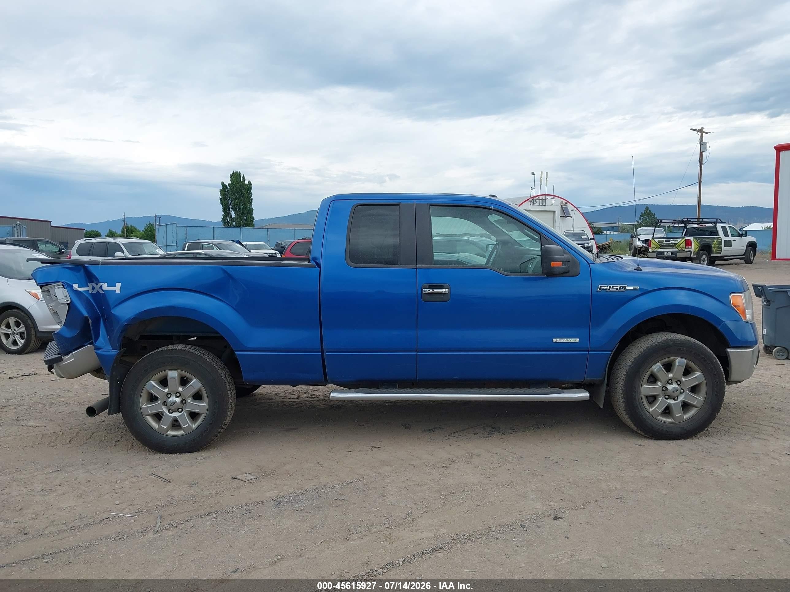 2014 Ford F-150 Fx4/lariat/xl/xlt Синий vin: 1FTFX1ET2EKG57618