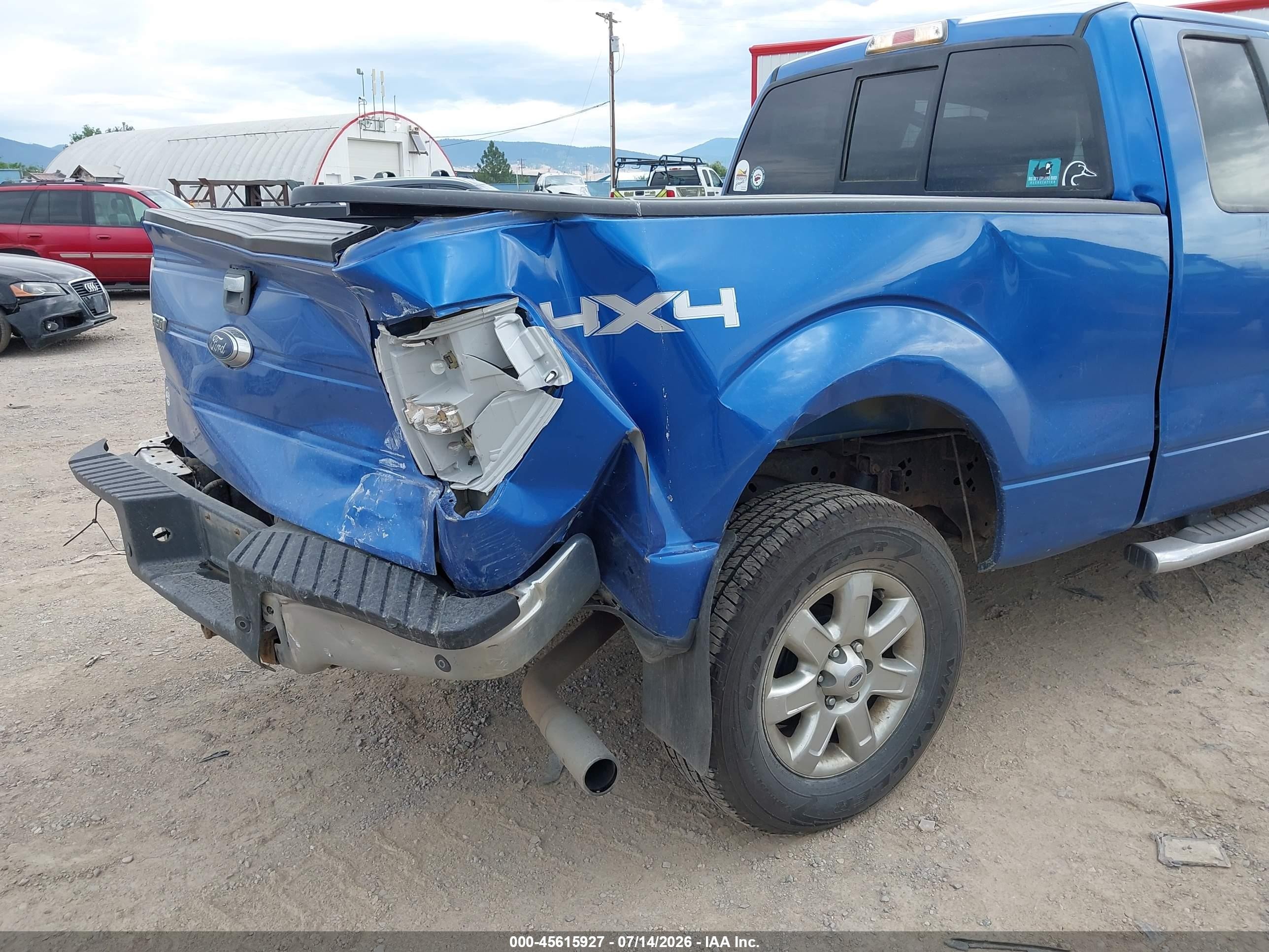 2014 Ford F-150 Fx4/lariat/xl/xlt Синий vin: 1FTFX1ET2EKG57618