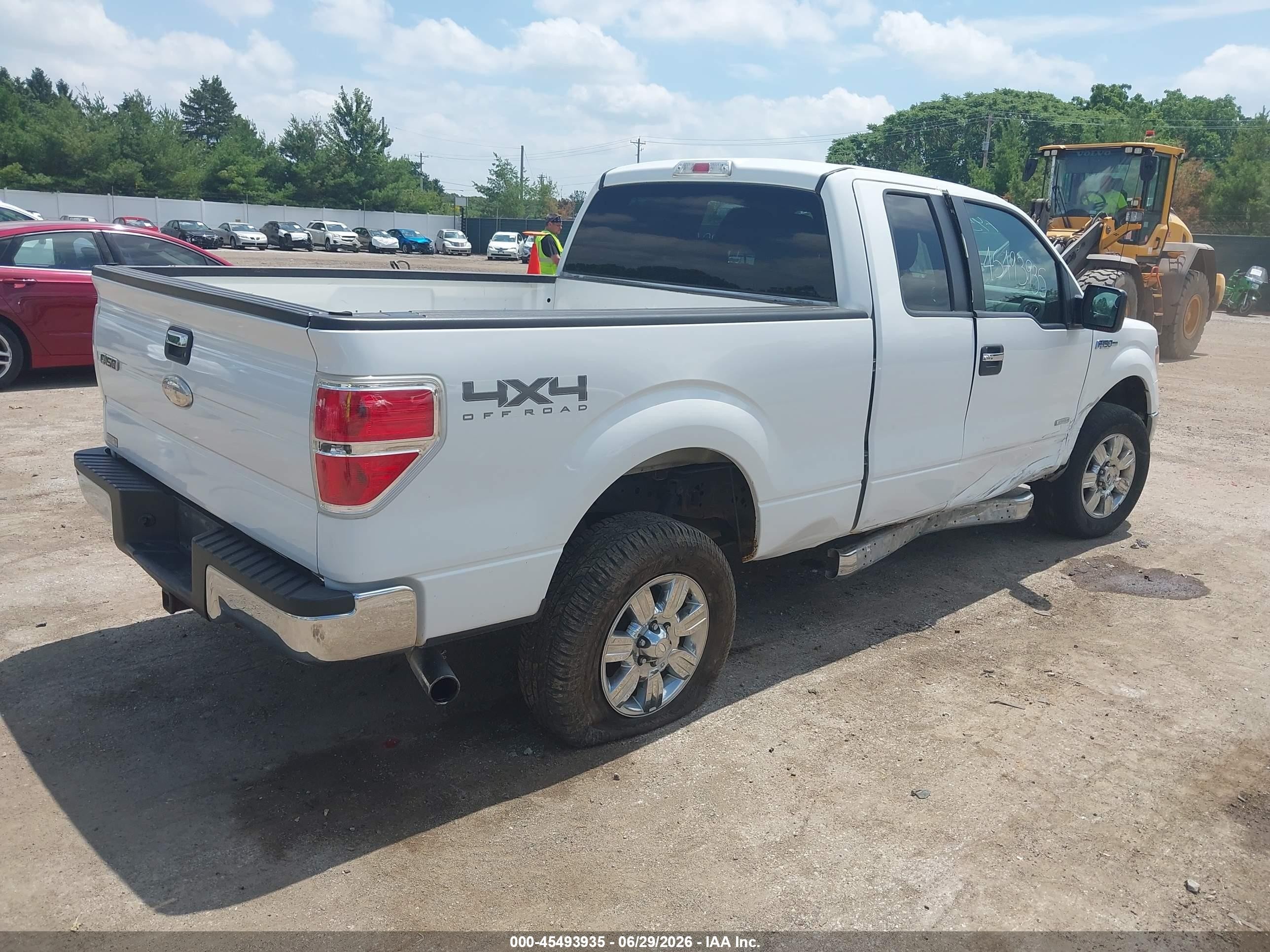 2011 Ford F-150 Xlt Белый vin: 1FTFX1ET3BFC29738