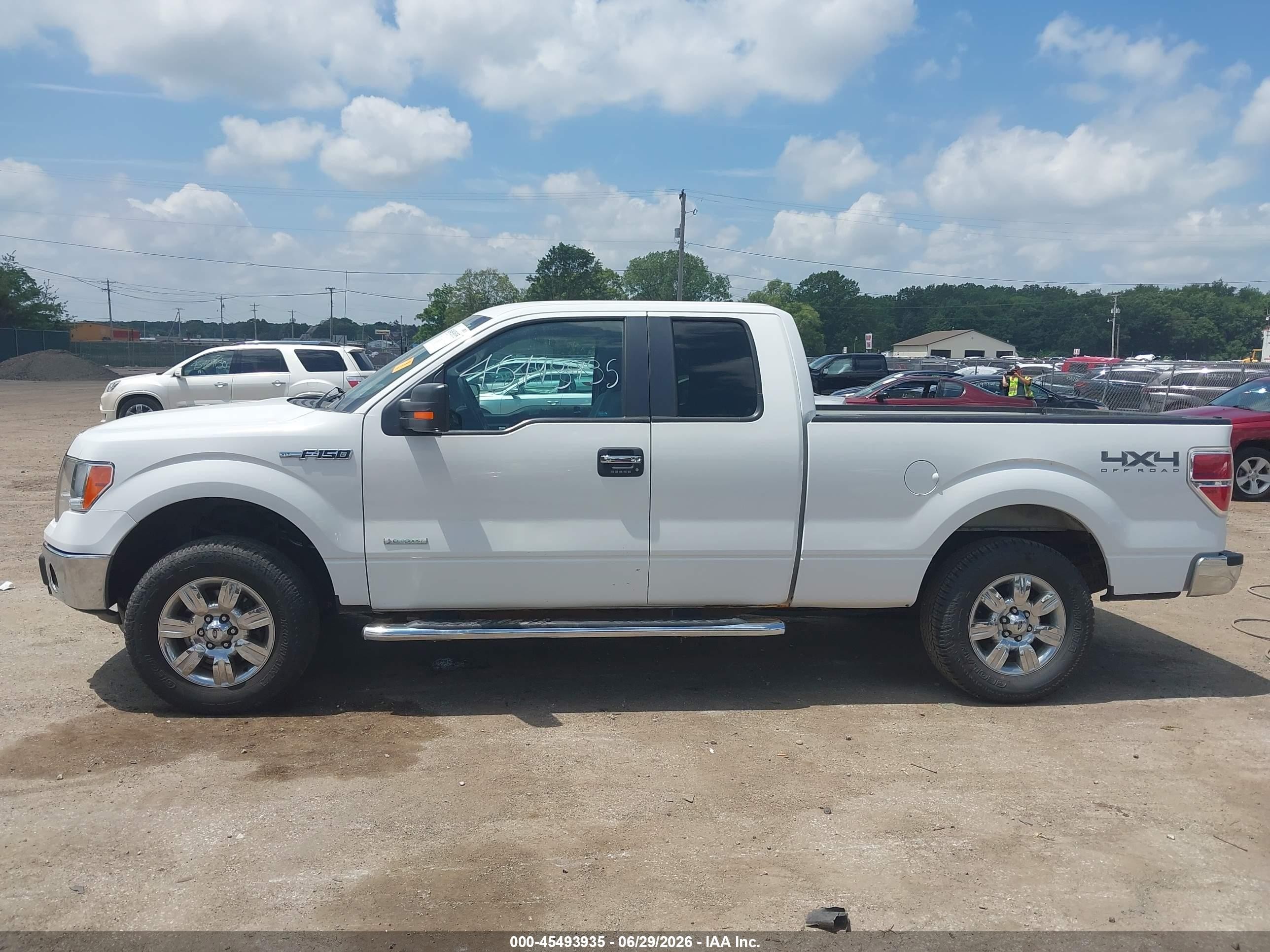 2011 Ford F-150 Xlt Белый vin: 1FTFX1ET3BFC29738
