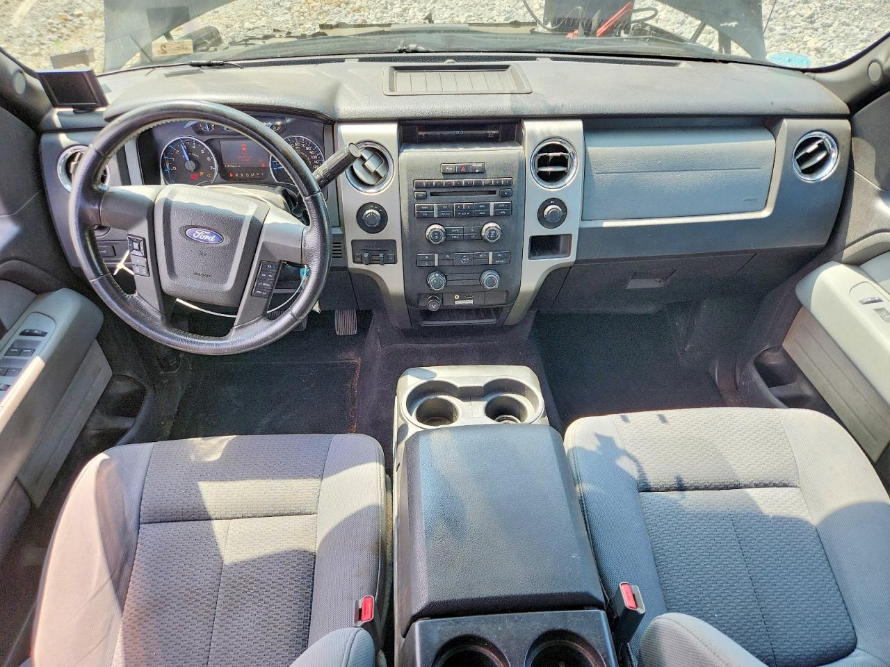 2012 Ford F150 Super Cab Gray vin: 1FTFX1ET3CFA54747