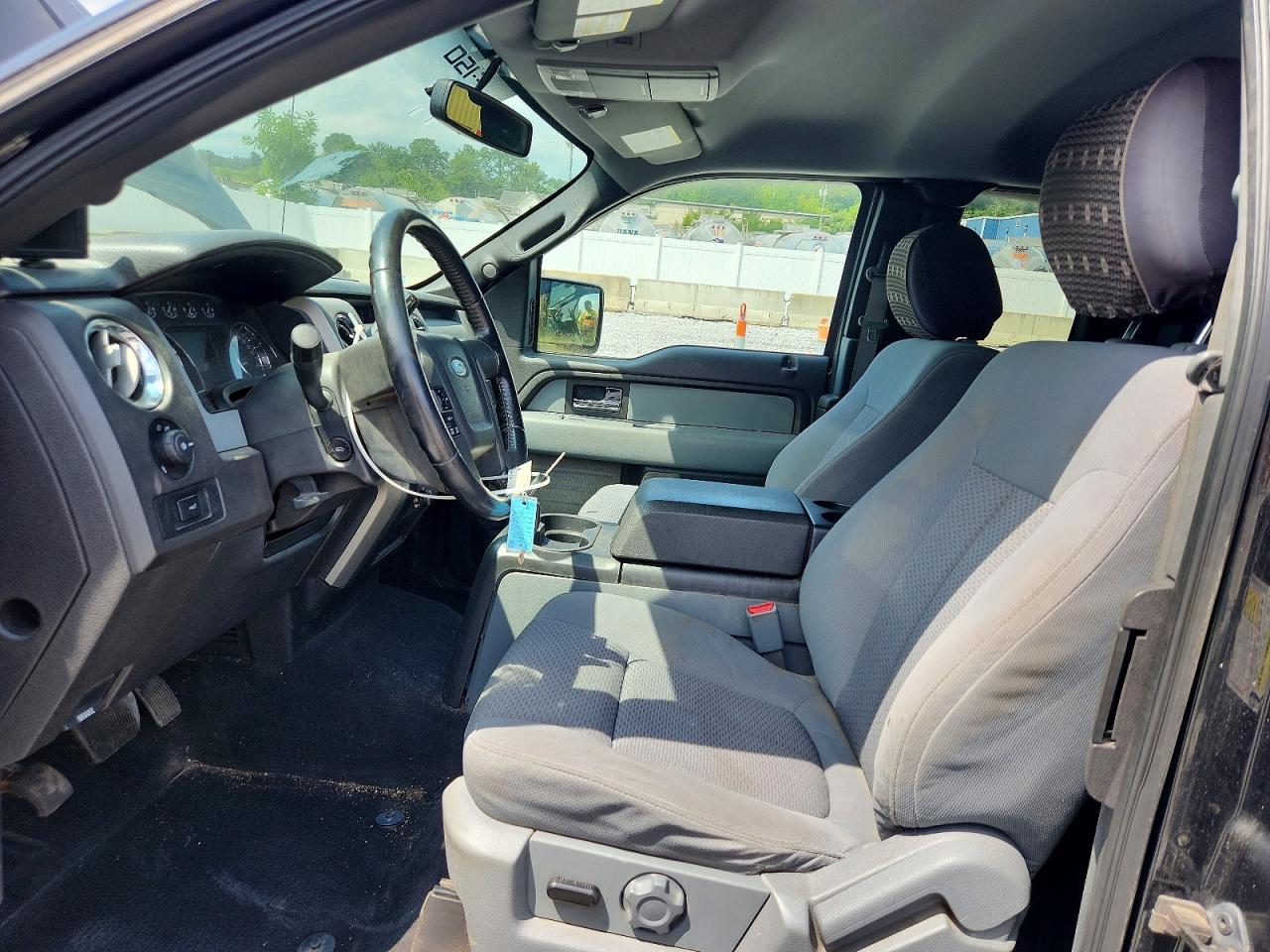 2012 Ford F150 Super Cab Gray vin: 1FTFX1ET3CFA54747