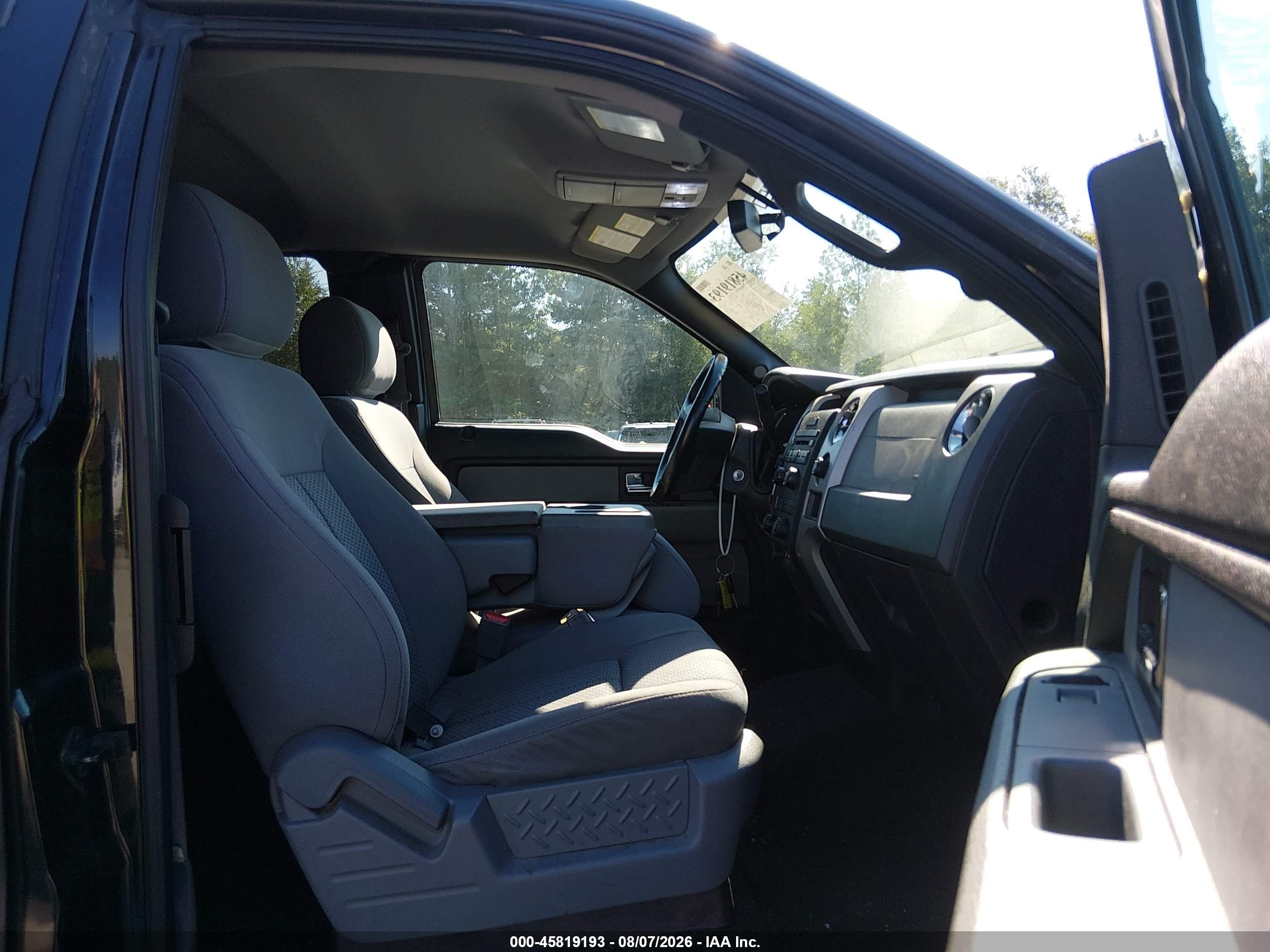 2012 Ford F-150 Xlt Black vin: 1FTFX1ET3CFB39197