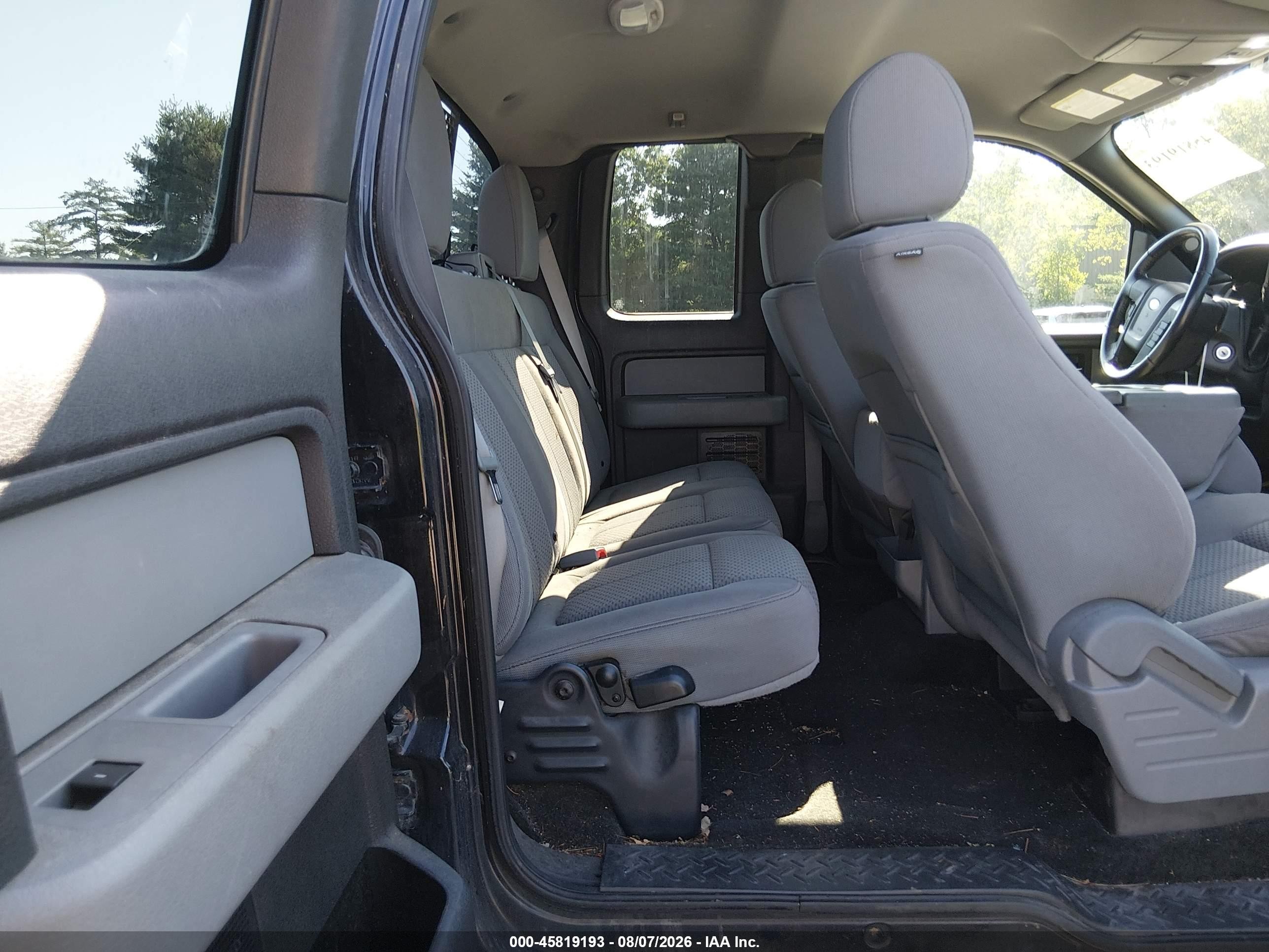 2012 Ford F-150 Xlt Black vin: 1FTFX1ET3CFB39197