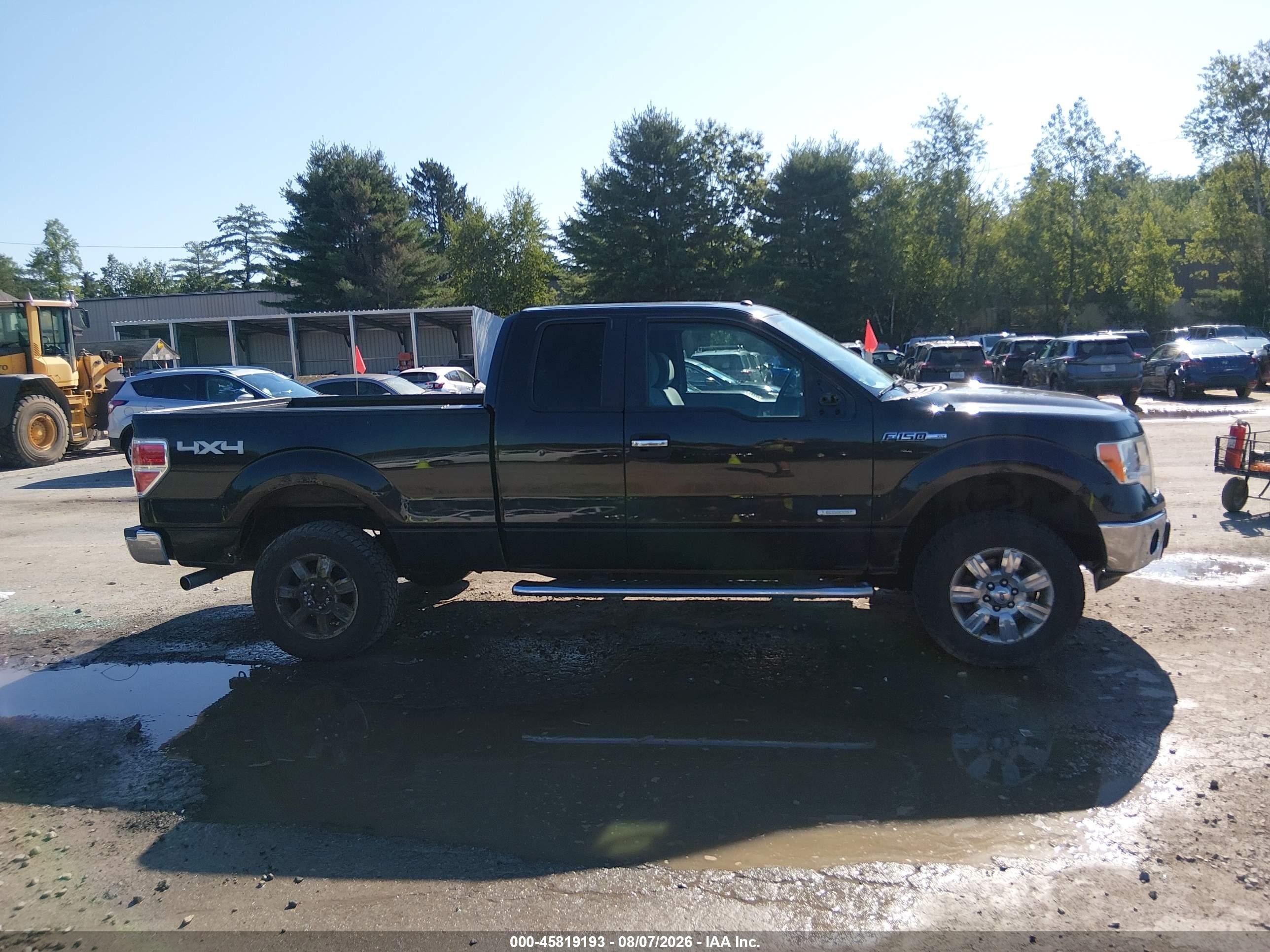 2012 Ford F-150 Xlt Black vin: 1FTFX1ET3CFB39197