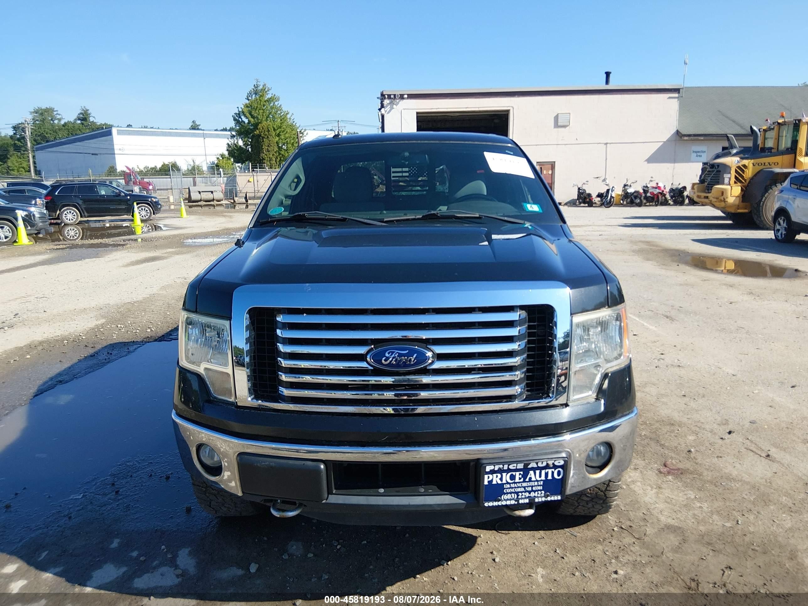 2012 Ford F-150 Xlt Black vin: 1FTFX1ET3CFB39197