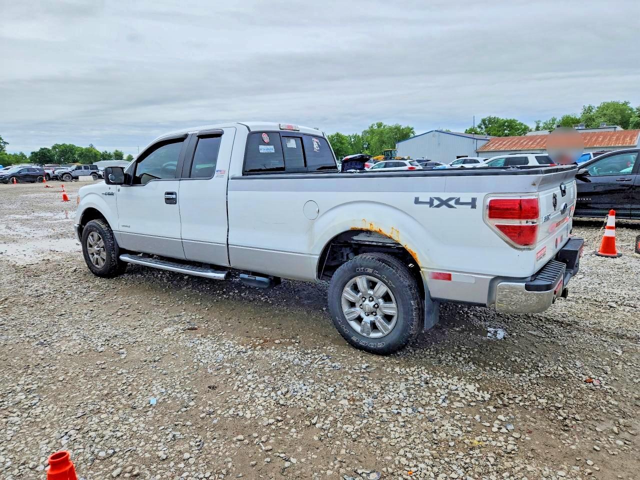 2012 Ford F150 White vin: 1FTFX1ET3CKE17345