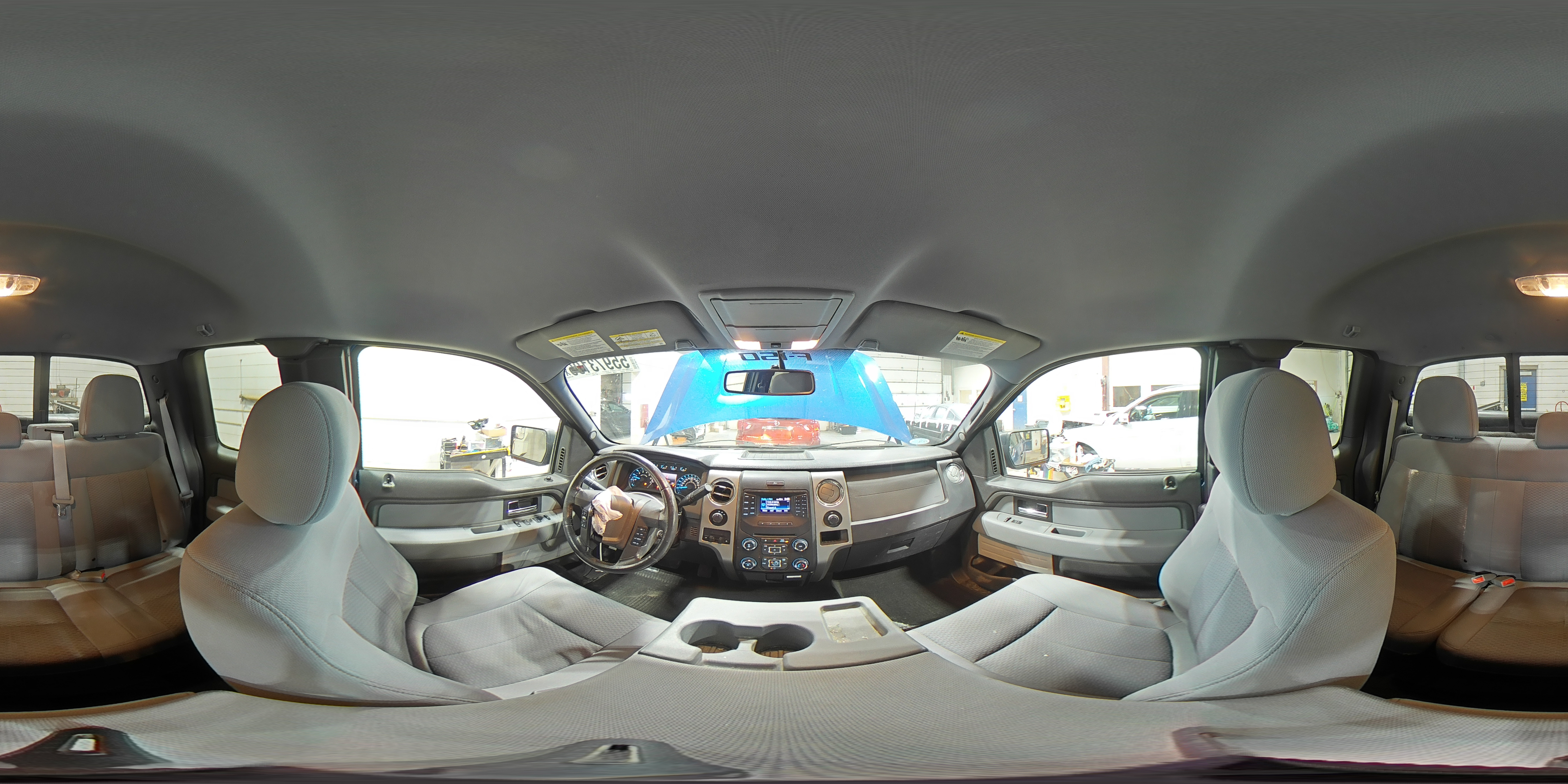 2013 Ford F150 Super Cab Blue vin: 1FTFX1ET3DFA18381