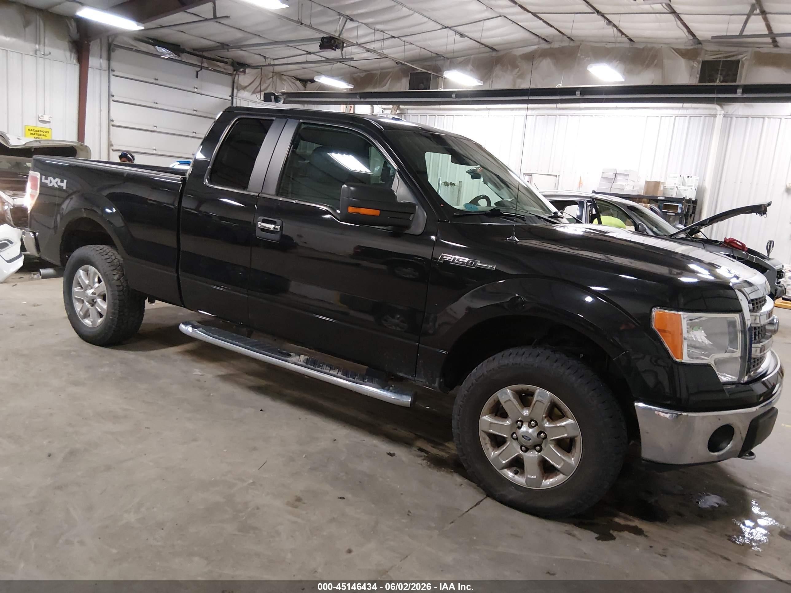 2013 Ford F-150 Xlt Black vin: 1FTFX1ET3DFB58396