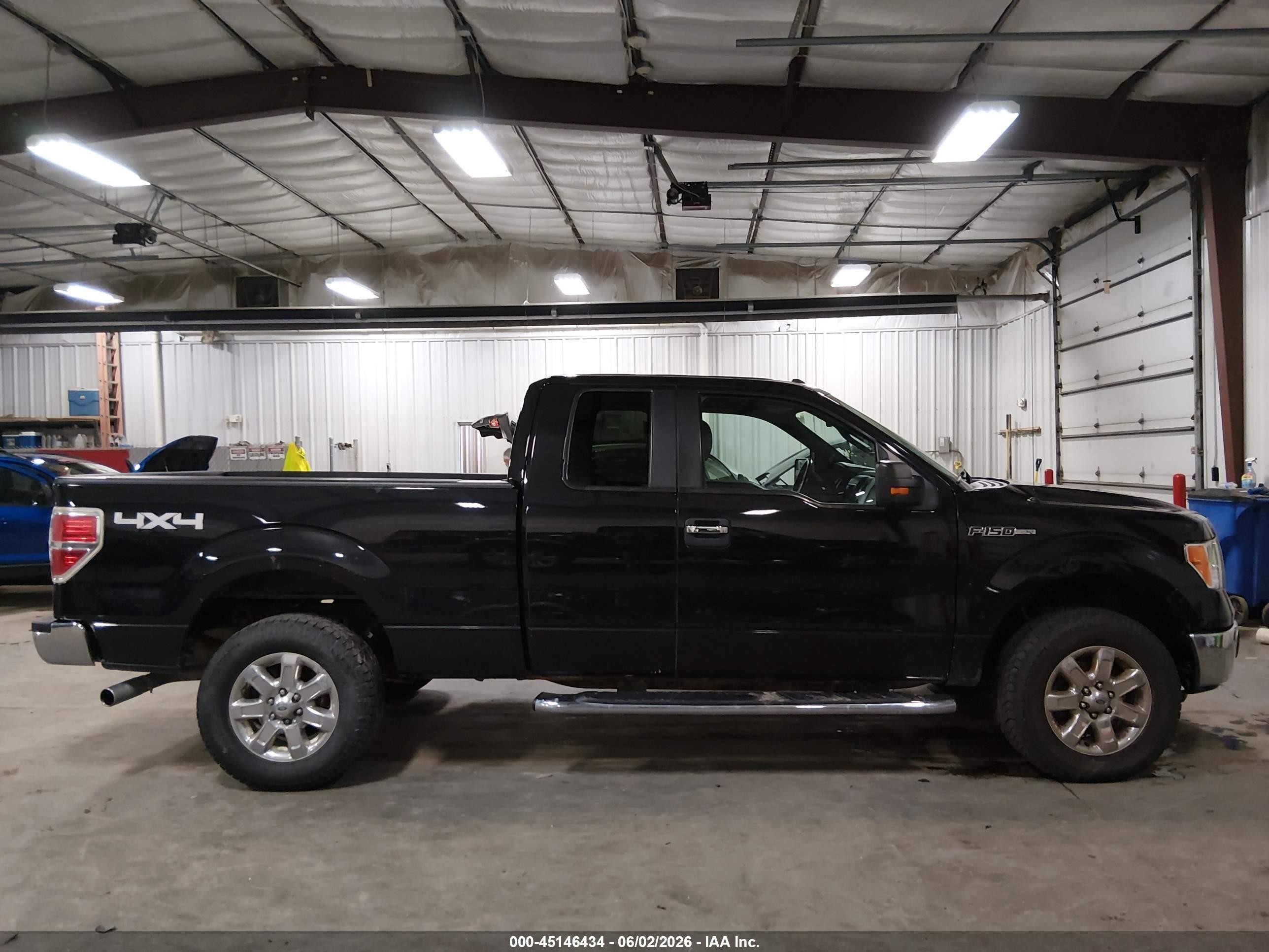 2013 Ford F-150 Xlt Black vin: 1FTFX1ET3DFB58396