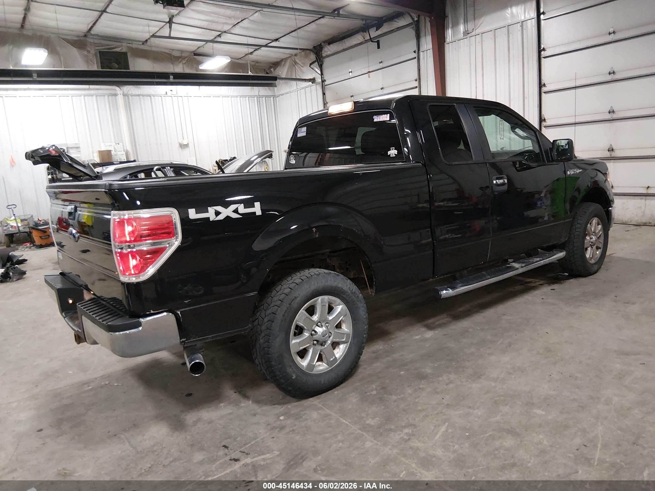 2013 Ford F-150 Xlt Black vin: 1FTFX1ET3DFB58396