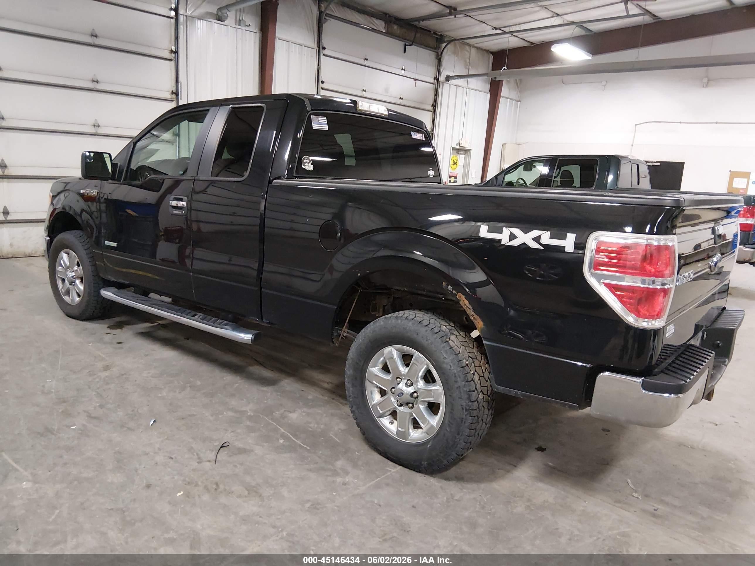 2013 Ford F-150 Xlt Black vin: 1FTFX1ET3DFB58396