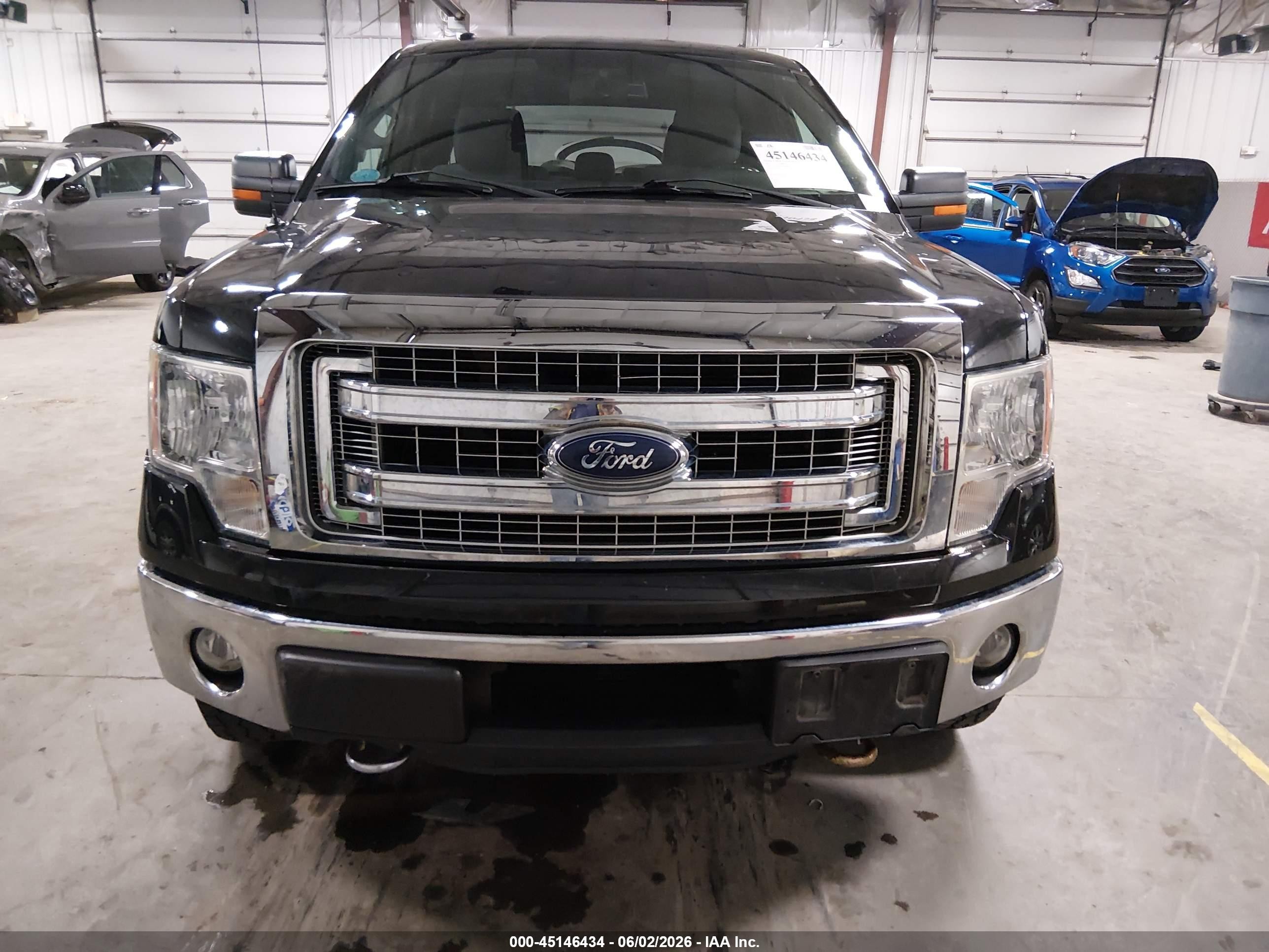 2013 Ford F-150 Xlt Black vin: 1FTFX1ET3DFB58396