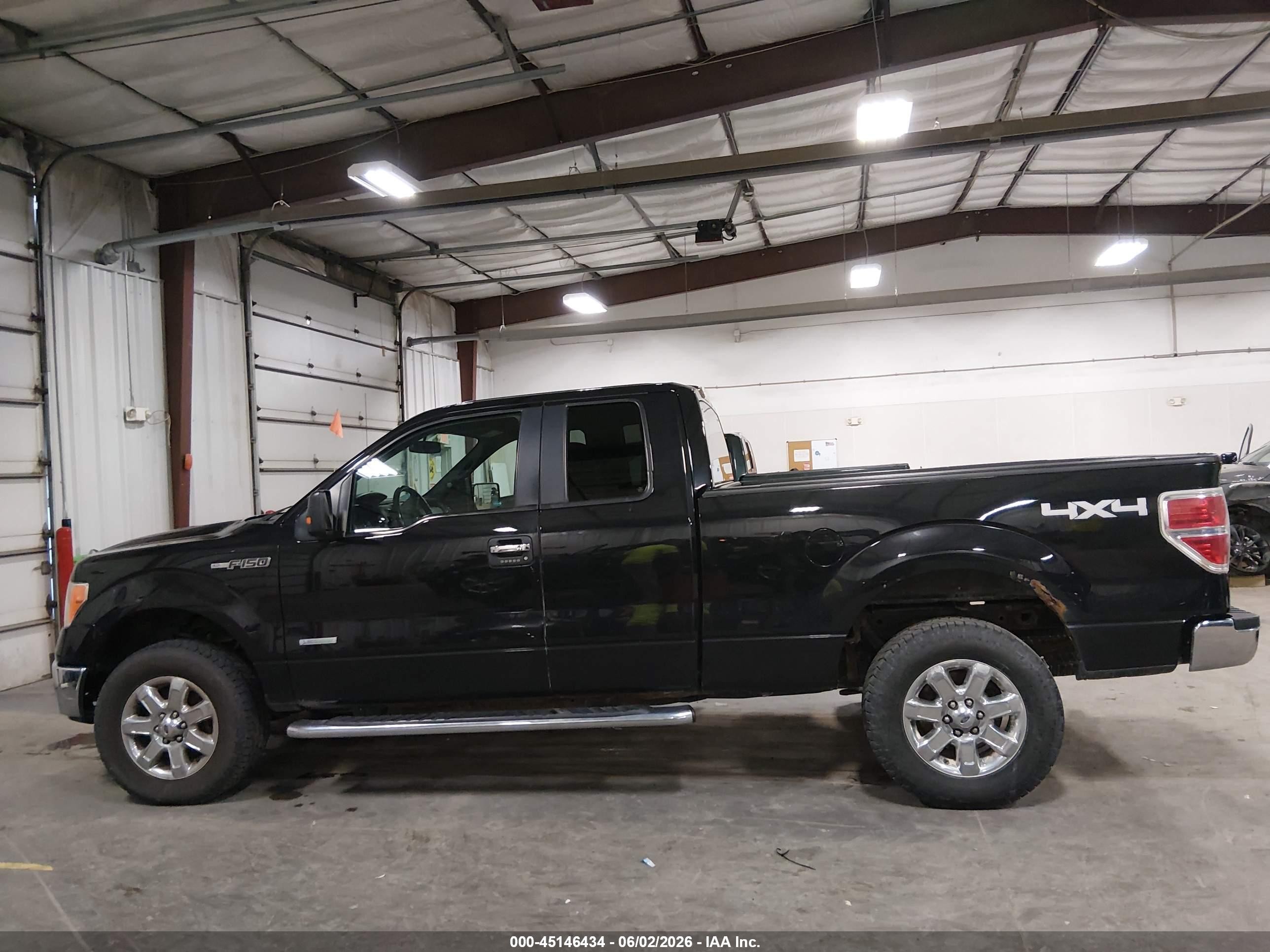 2013 Ford F-150 Xlt Black vin: 1FTFX1ET3DFB58396