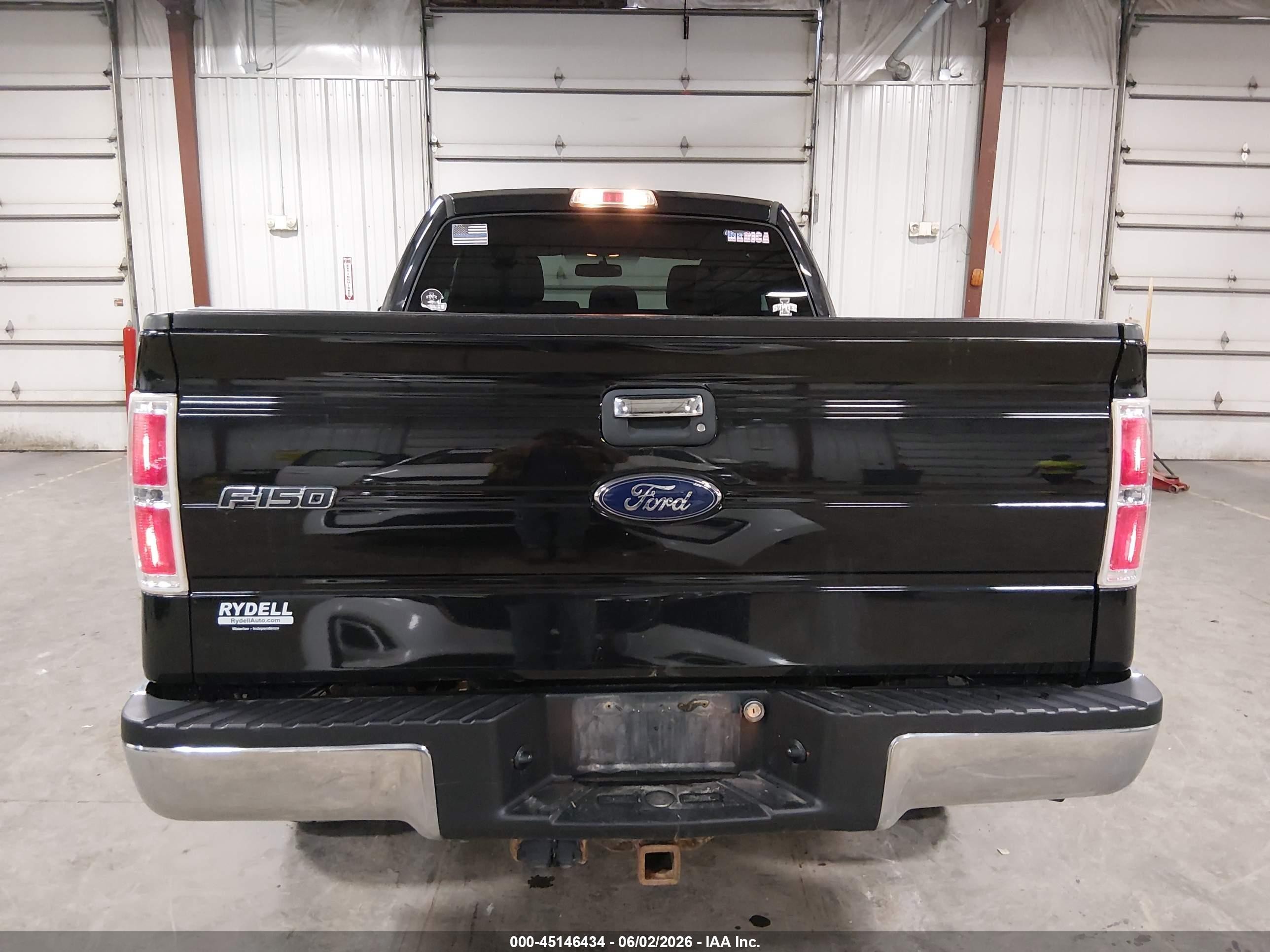 2013 Ford F-150 Xlt Black vin: 1FTFX1ET3DFB58396