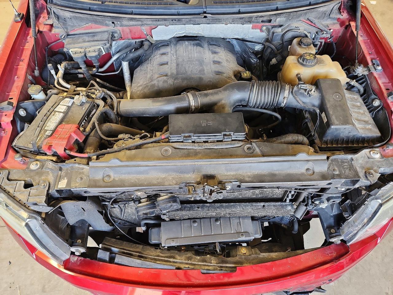 2013 Ford F150 Super Cab Red vin: 1FTFX1ET3DKD60758